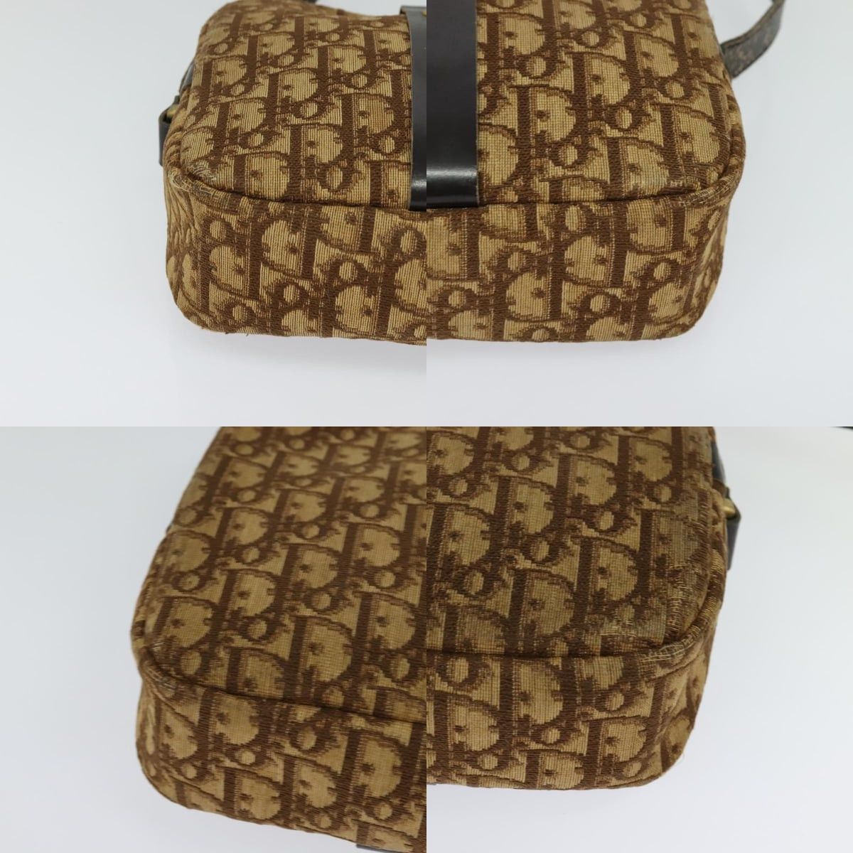 Dior DIOR Trotter Canvas Shoulder Bag Brown Size ONE SIZE - 10 Thumbnail