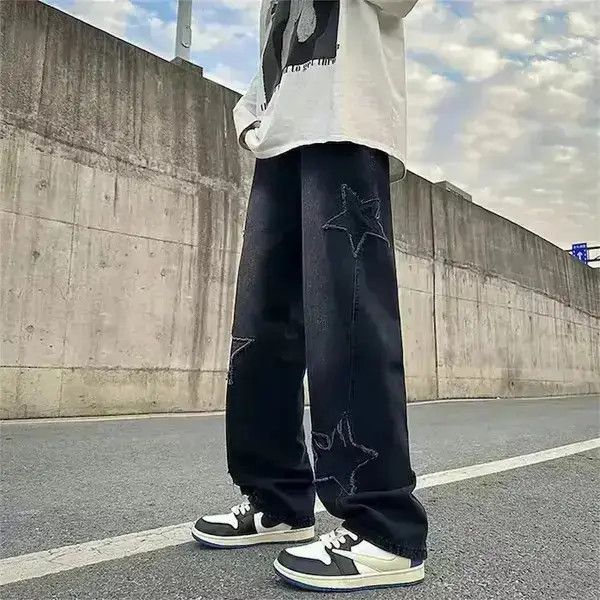 Japanese Brand Men Jeans Loose High Street Vibe Denim Jeans Size US 32 / EU 48 - 6 Thumbnail