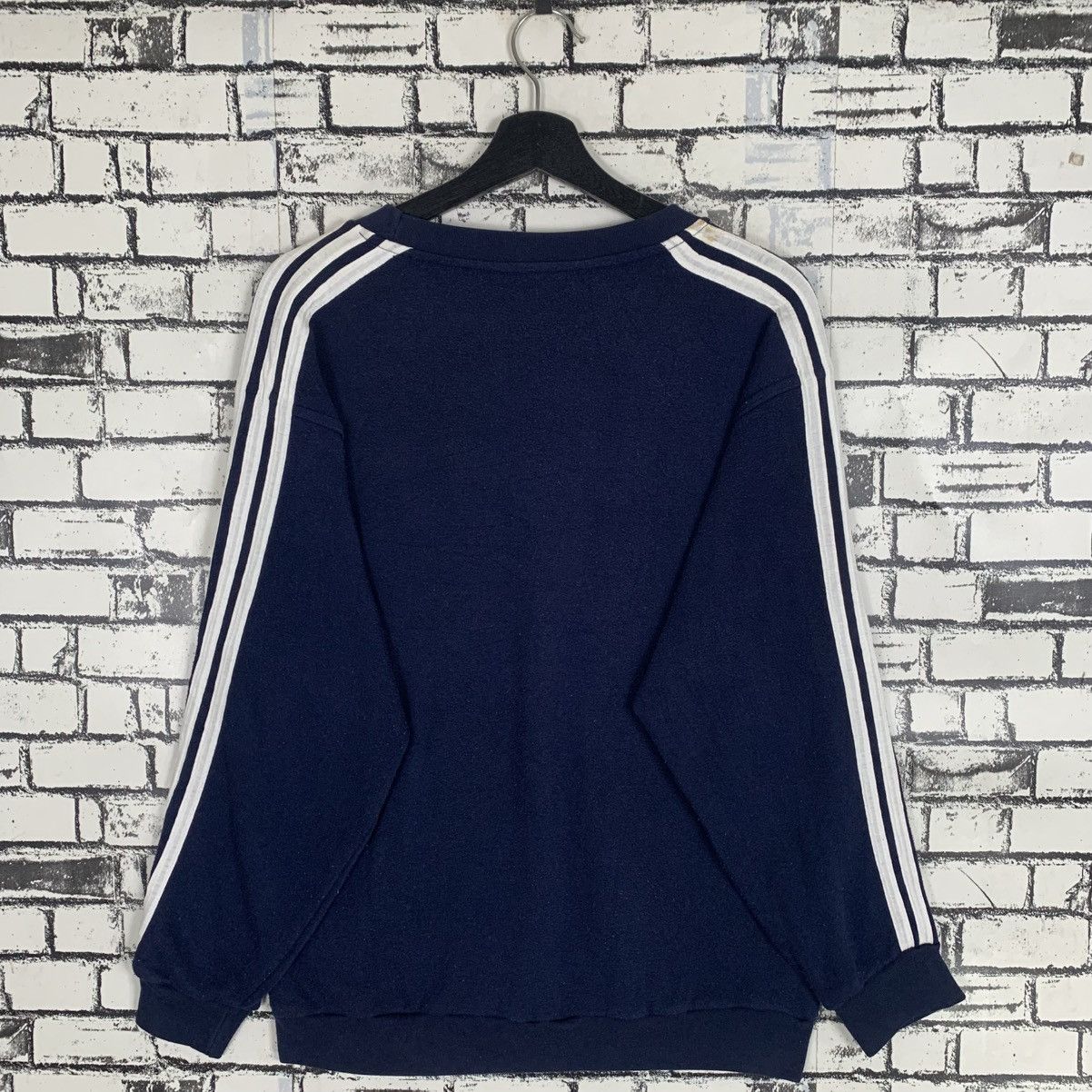 Adidas × Designer × Vintage Vintage Adidas Side Stripe Sweatshirt Size US M / EU 48-50 / 2 - 6 Thumbnail
