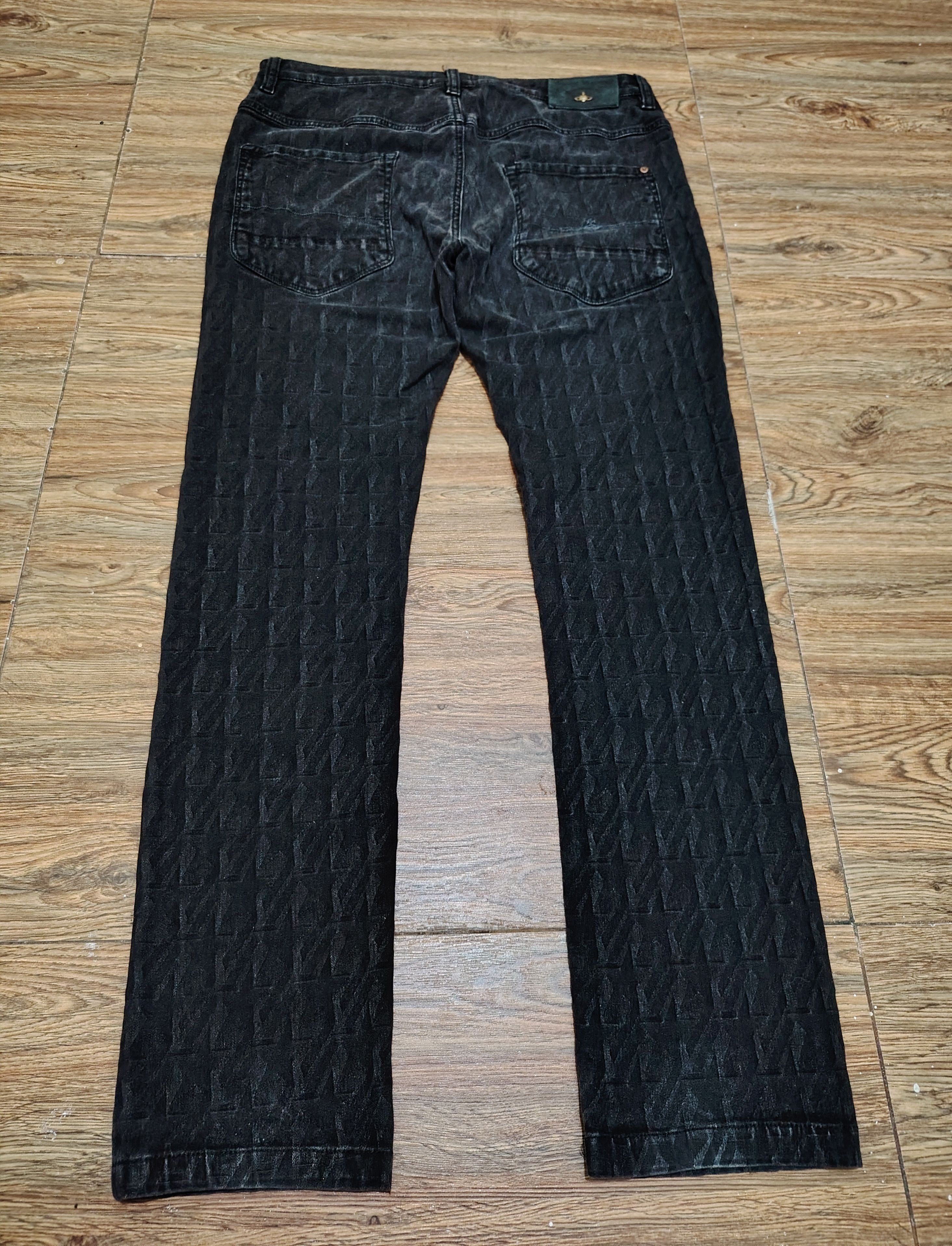 Vivienne Westwood VIVIENNEWESTWOOD-ANGLOMANIA-RockN'RollJeansRigidEffectdesign Size US 33 - 12 Thumbnail