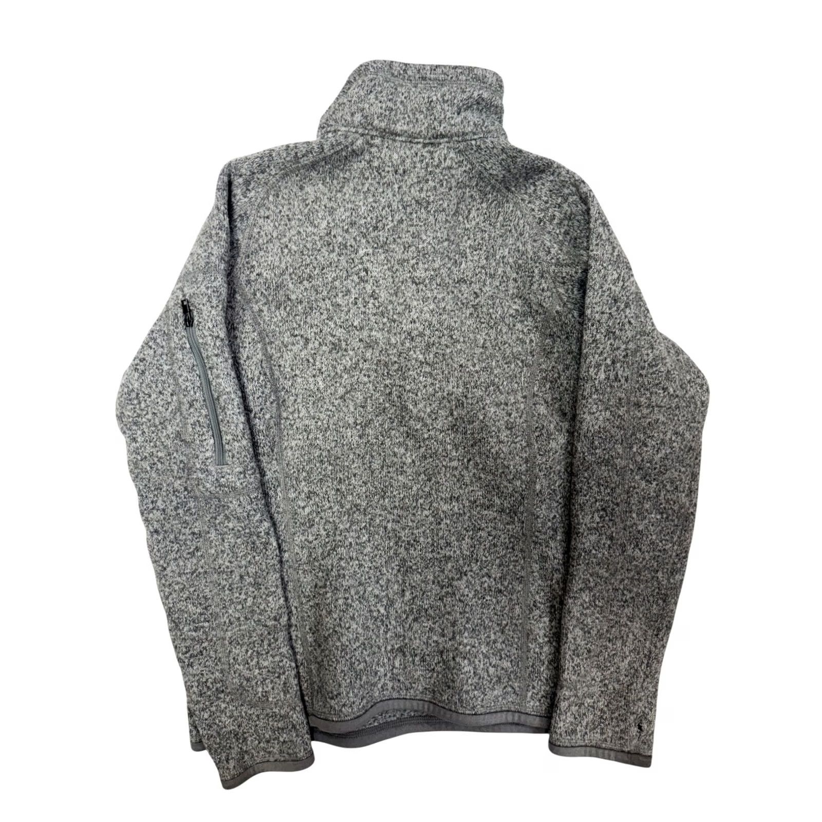 Patagonia VINTAGE Patagonia Better Sweater 1/4 Zip Fleece Jacket Heather Gray XS Women Size XS / US 0-2 / IT 36-38 - 2 Thumbnail