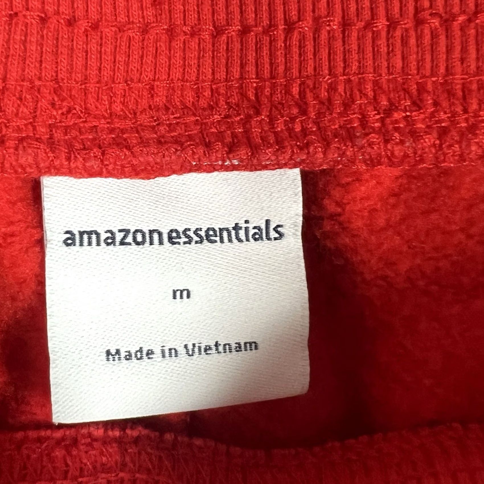 Essentials Amazon Essentials Women Jogger Sweatpants Red M Regular Size Pants Activewear Sweatpants Women’s M Red Size 32" / US 10 / IT 46 - 3 Thumbnail