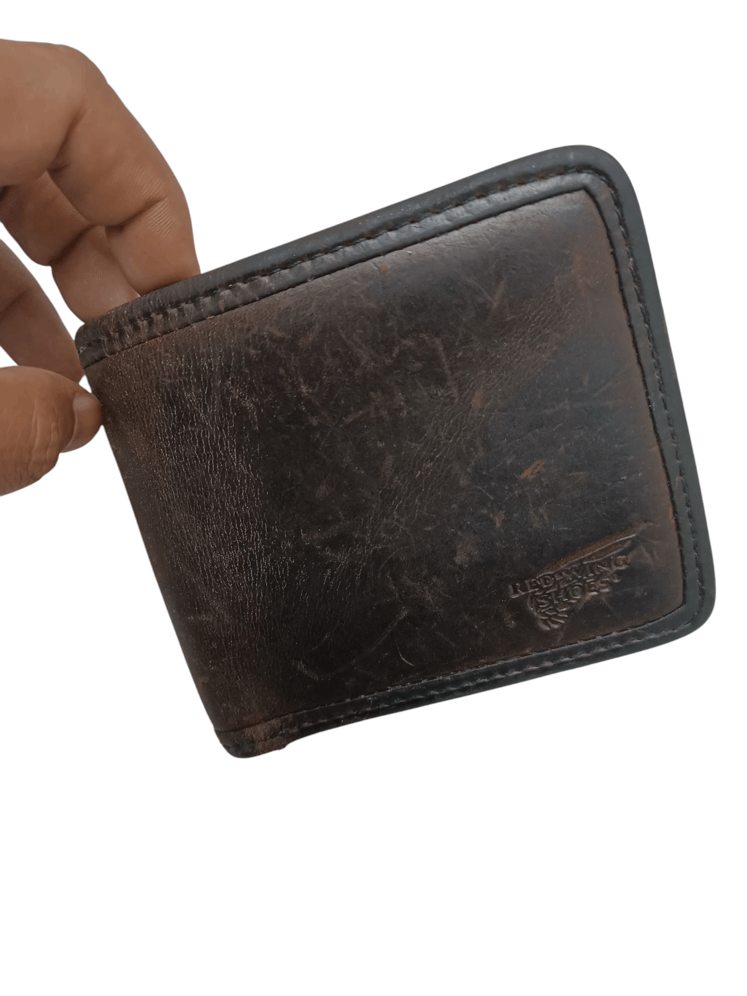 Genuine Leather × Red Wing Red Wing Short Wallet Size ONE SIZE - 4 Thumbnail