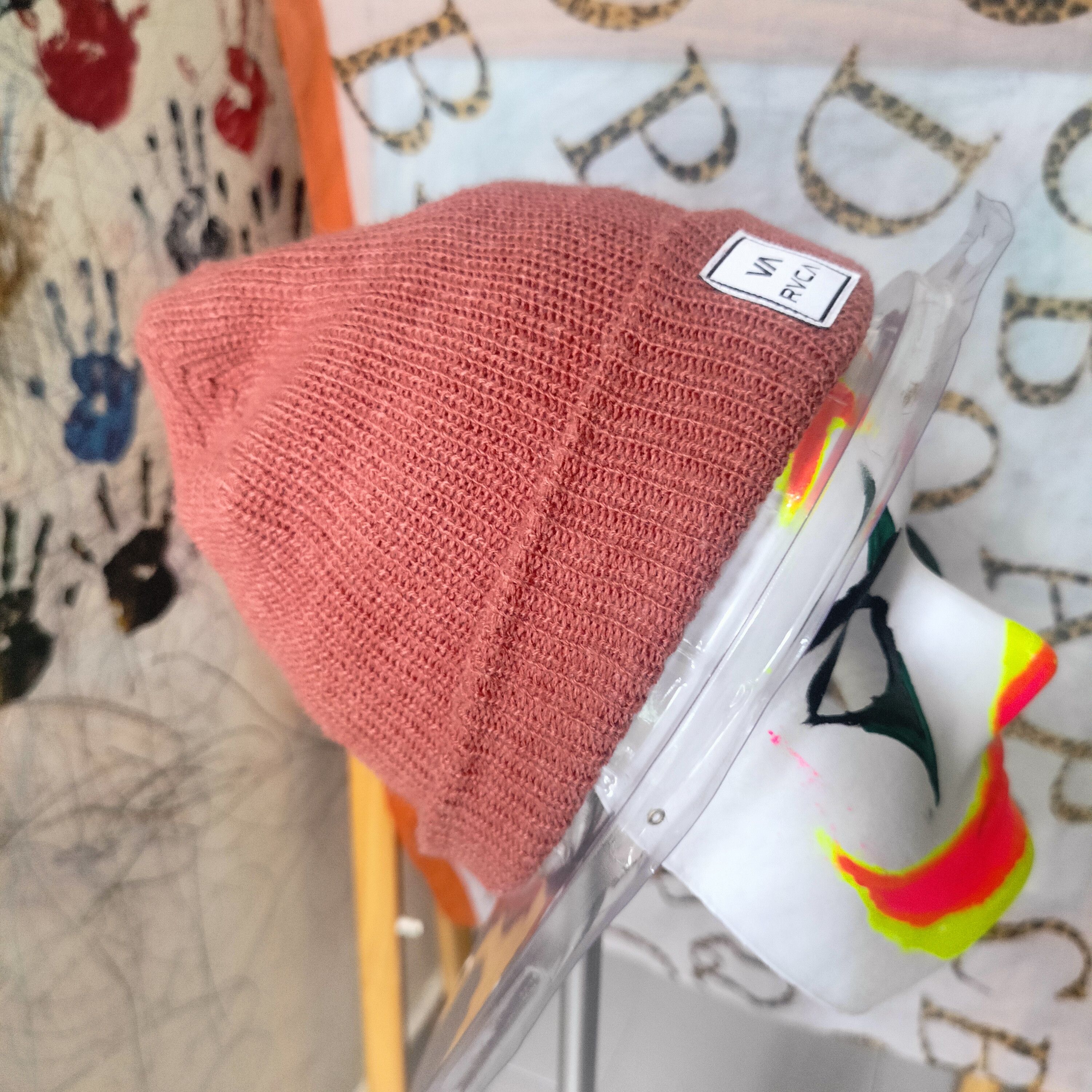 RVCA Washed RVCA Knitted Beanie Size ONE SIZE - 4 Thumbnail