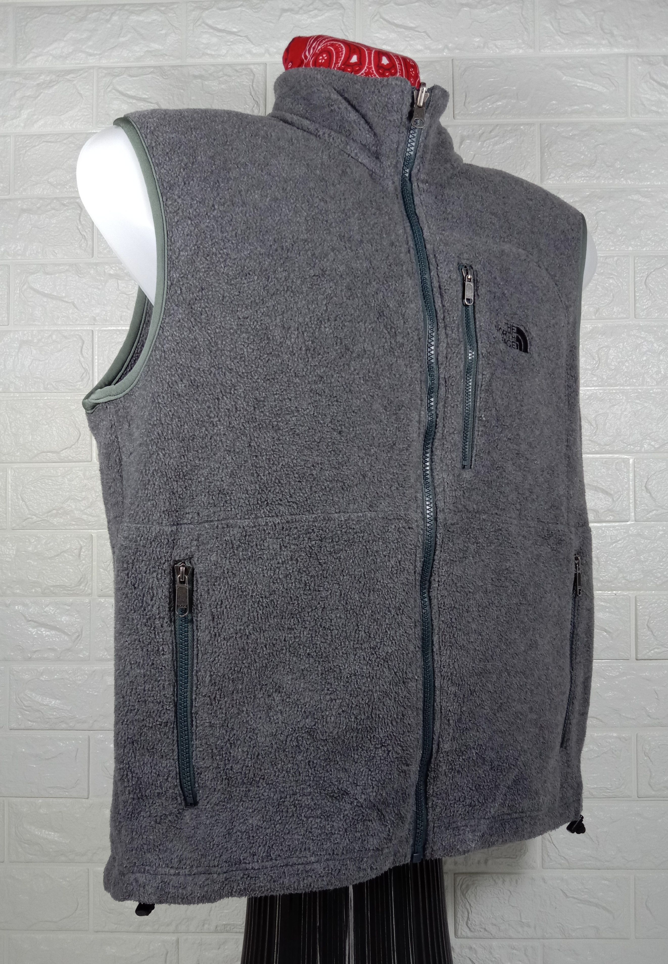 Polartec × The North Face The North Face Polartex Grey Fleece Vest Size US L / EU 52-54 / 3 - 2 Thumbnail