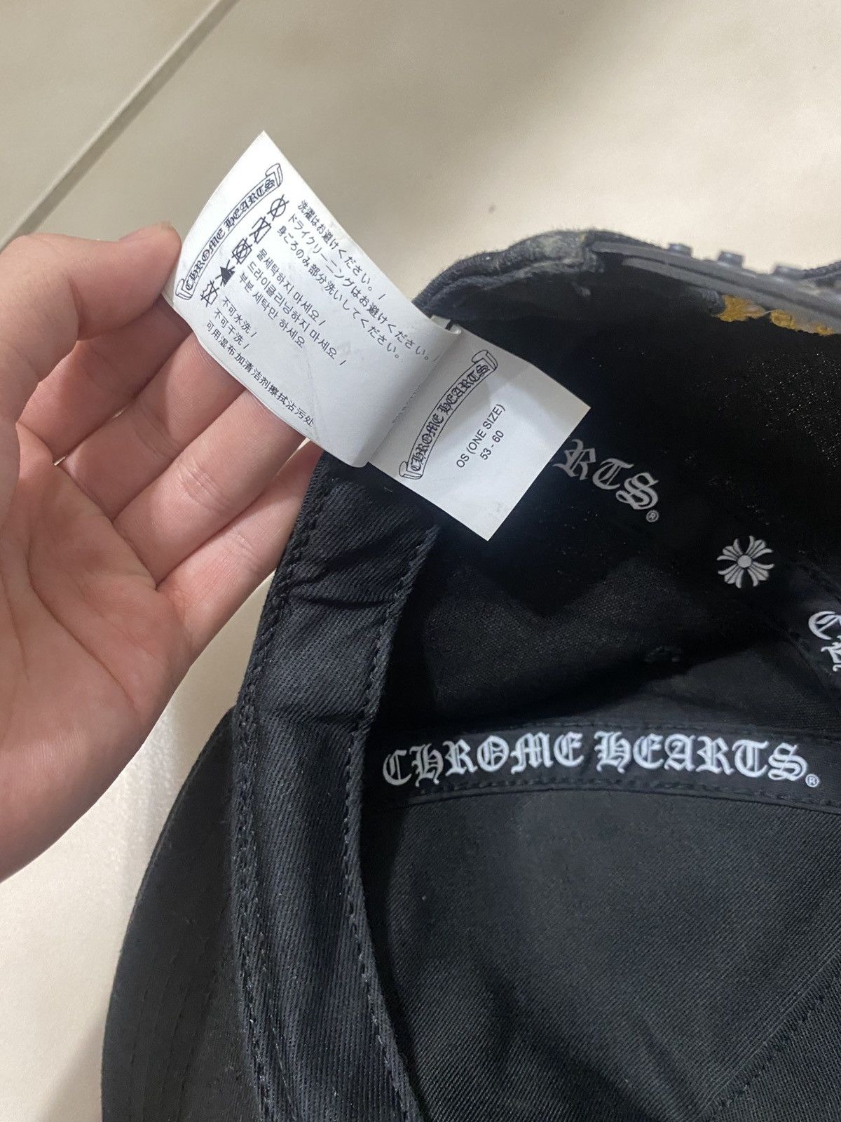 Chrome Hearts Chrome Hearts CH Baseball Cap Size ONE SIZE - 11 Thumbnail