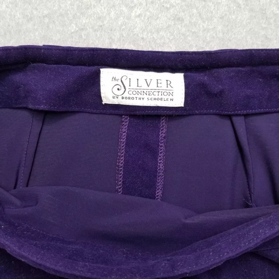 Other The Silver Connection Dorothy Schoelen Skirt Velvet 29x35 Size 29" - 6 Thumbnail