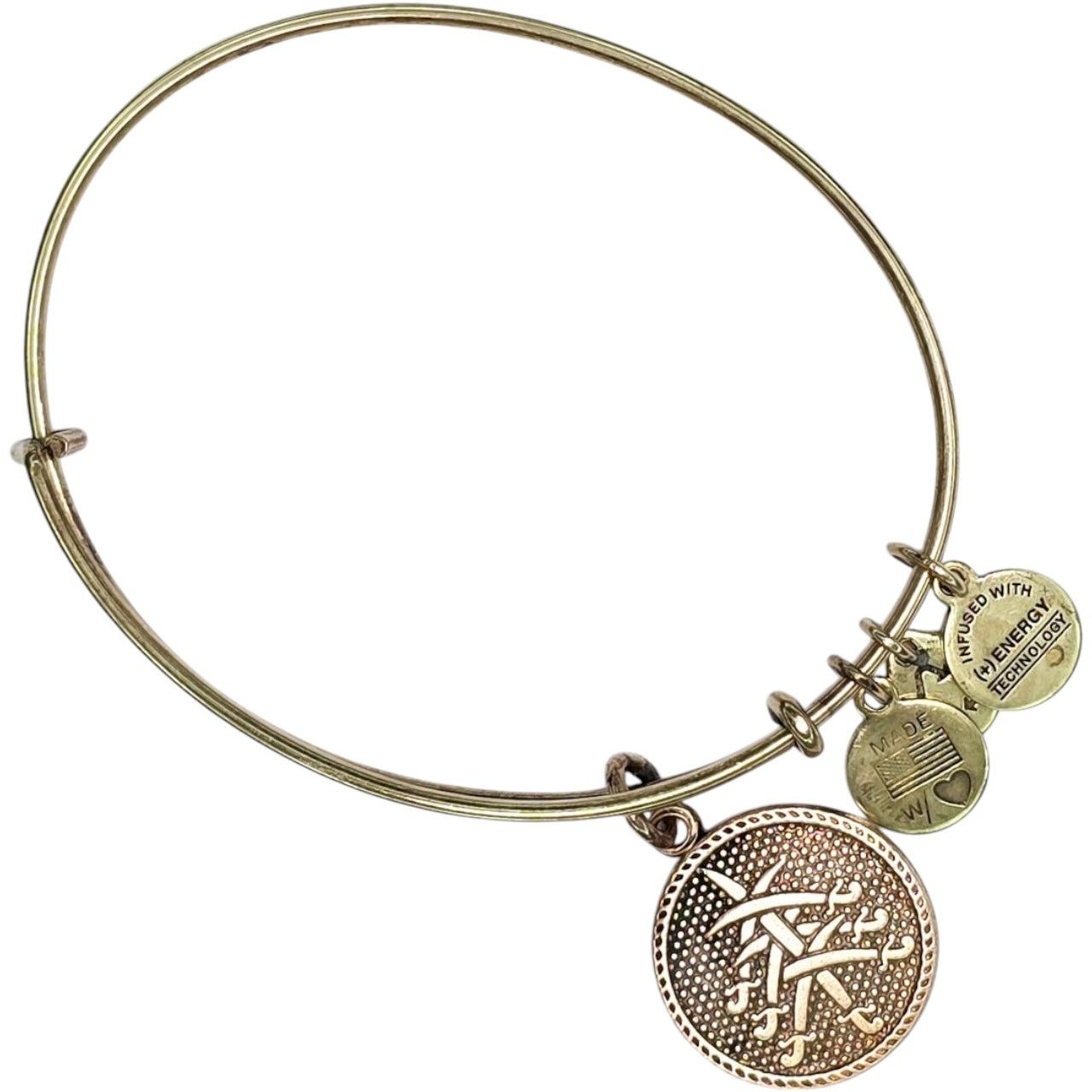 Other Alex & Ani 7 Swords Tree Of Life Blue Glass Gold Bracelets Size ONE SIZE - 7 Thumbnail
