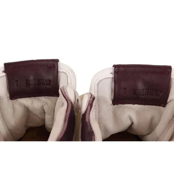 Rhude Rhude Rhecess-Hi Sneakers 7 Men's White Maroon Sneakers New Size US 7 / EU 40 - 9 Thumbnail