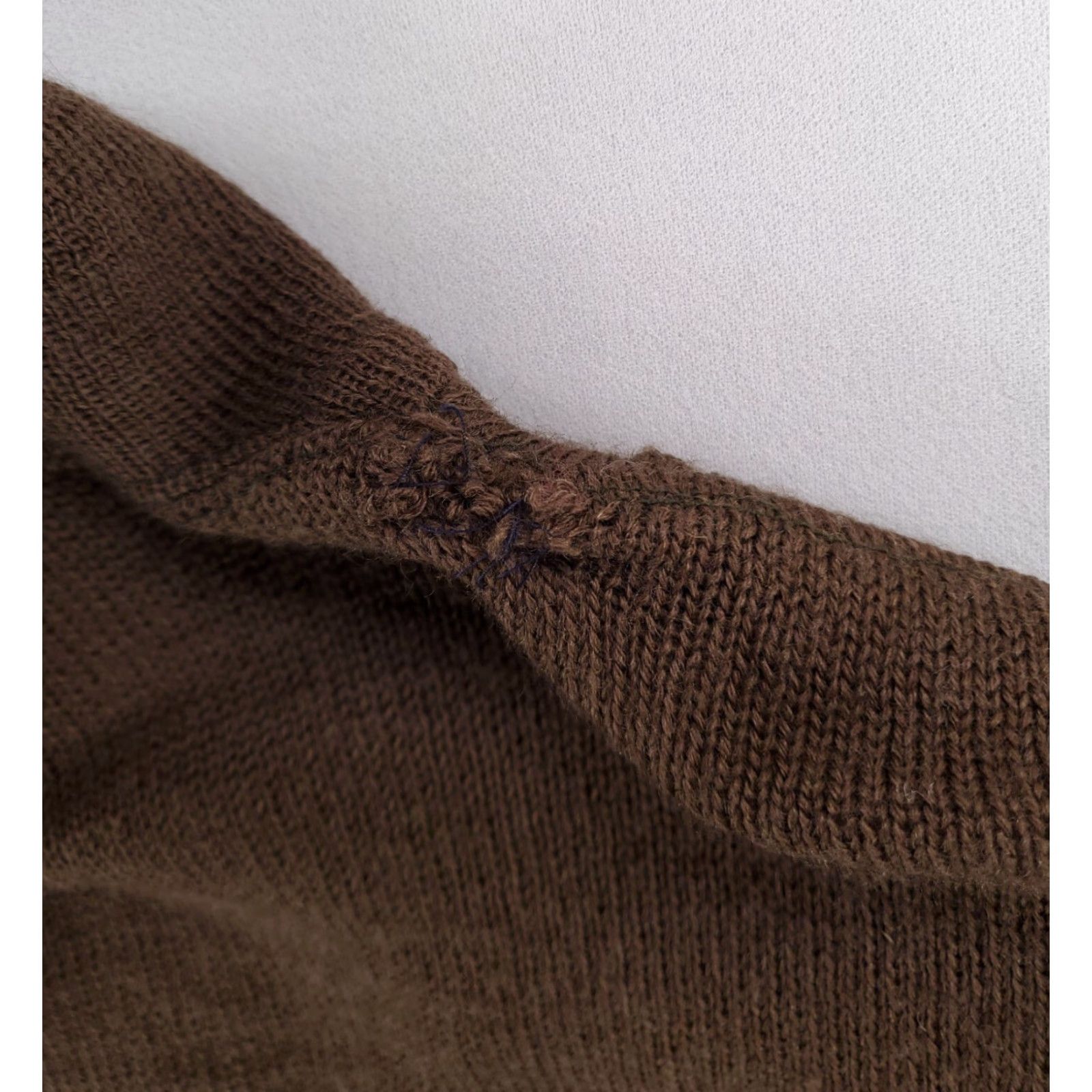 Vintage VINTAGE US Army Sweater 5 Button Henley Wool Pullover Mens L Green 80s 100% Wool Size US L / EU 52-54 / 3 - 4 Thumbnail