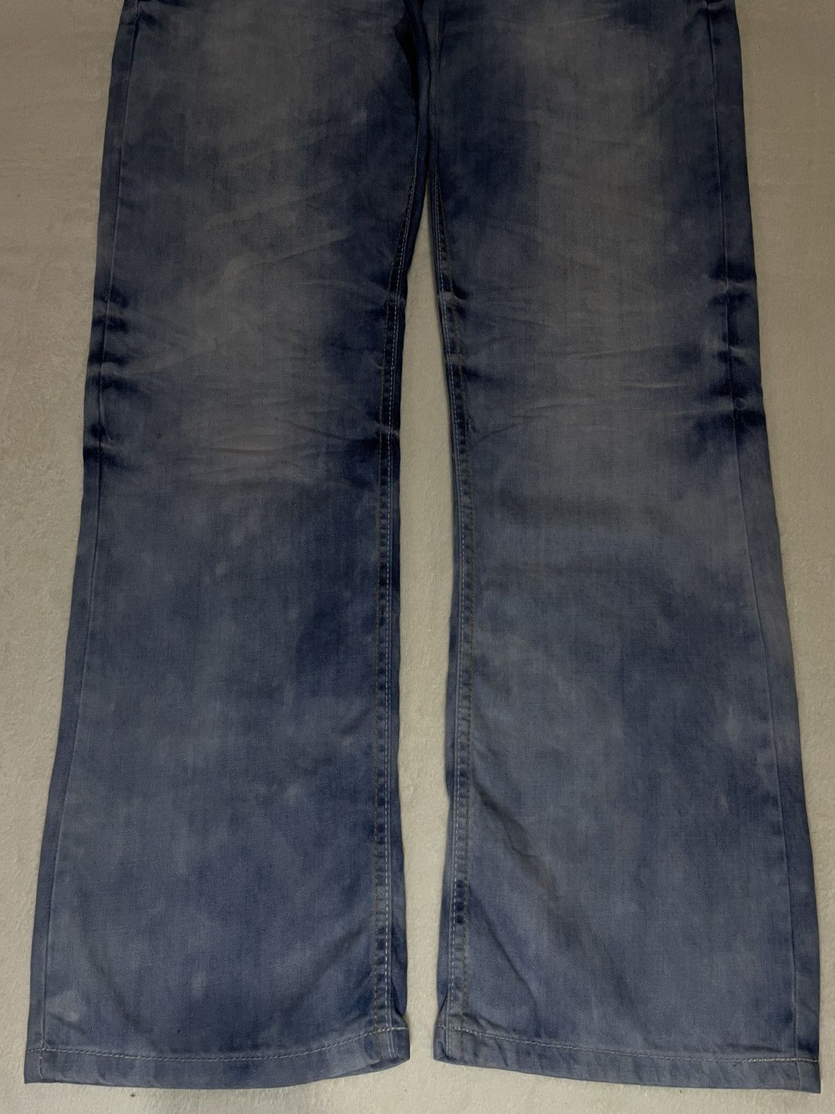 Japanese Brand Vintage TK Denim Acidwash Faded Jeans Size US 39 - 3 Thumbnail