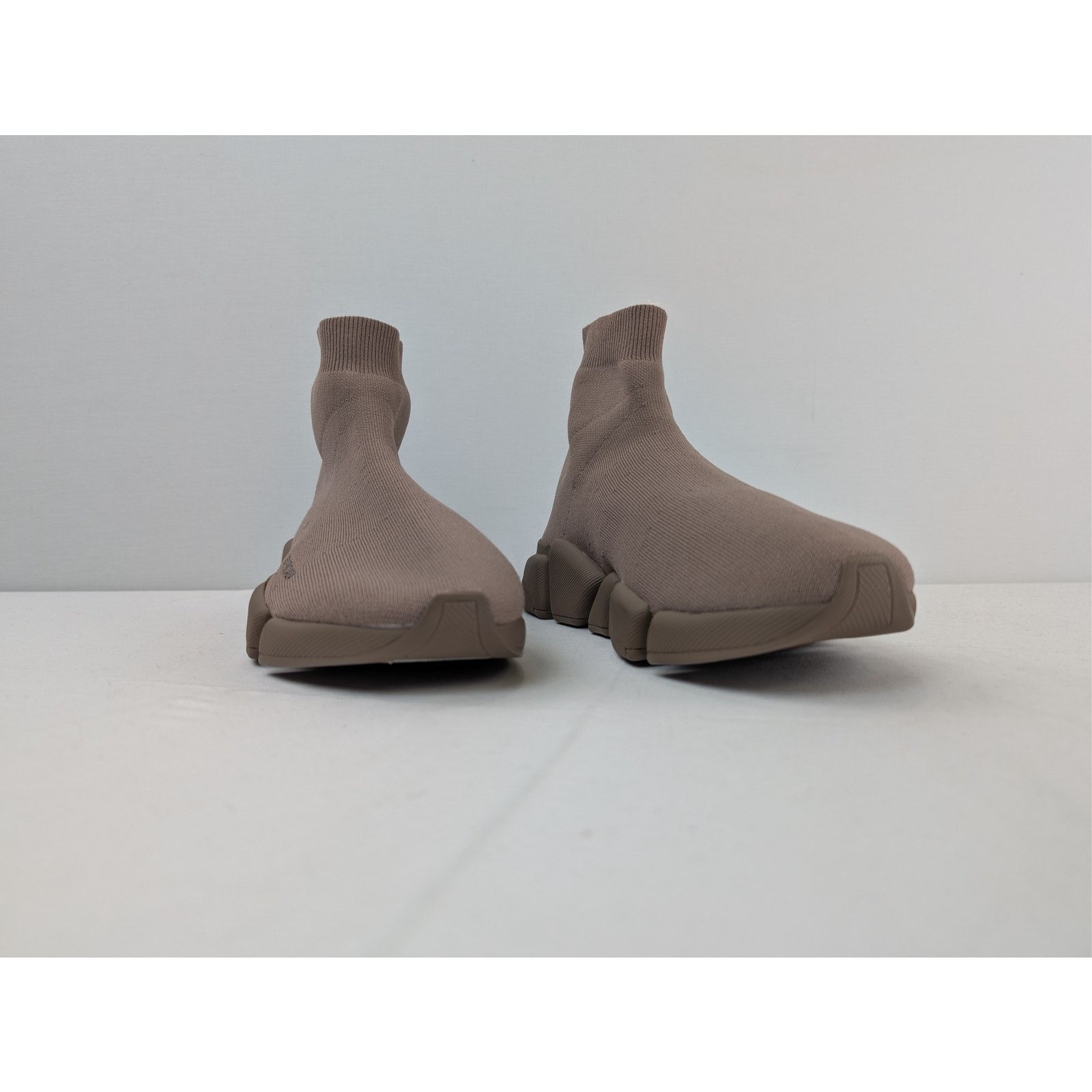 Balenciaga o1rshd1 Q:3 / Speed 2.0 Recycled Low-Top Sneakers Mink Grey Size US 9 / EU 42 - 5 Thumbnail