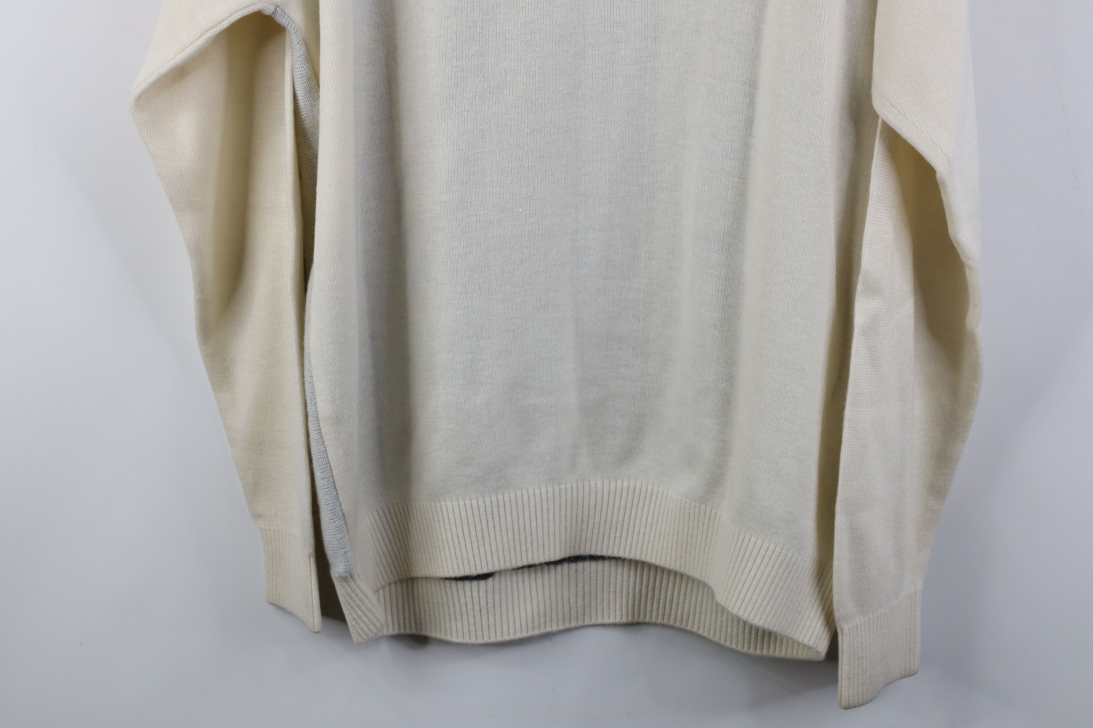 Vintage Vintage 90s Coogi Style Geometric Striped Knit Sweater Size US XL / EU 56 / 4 - 9 Thumbnail