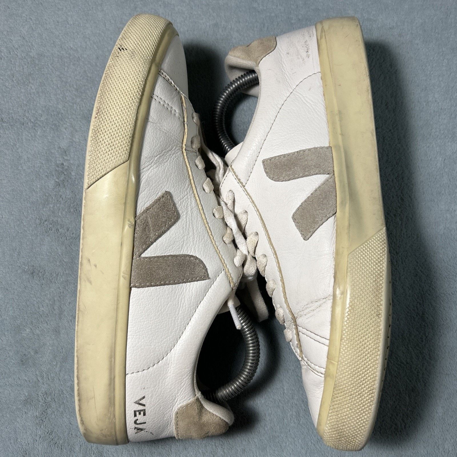 Veja VEJA Esplar T2 LeatherSneakers Ws 9 White Gray Minimalist Size US 9 / IT 39 - 1 Thumbnail