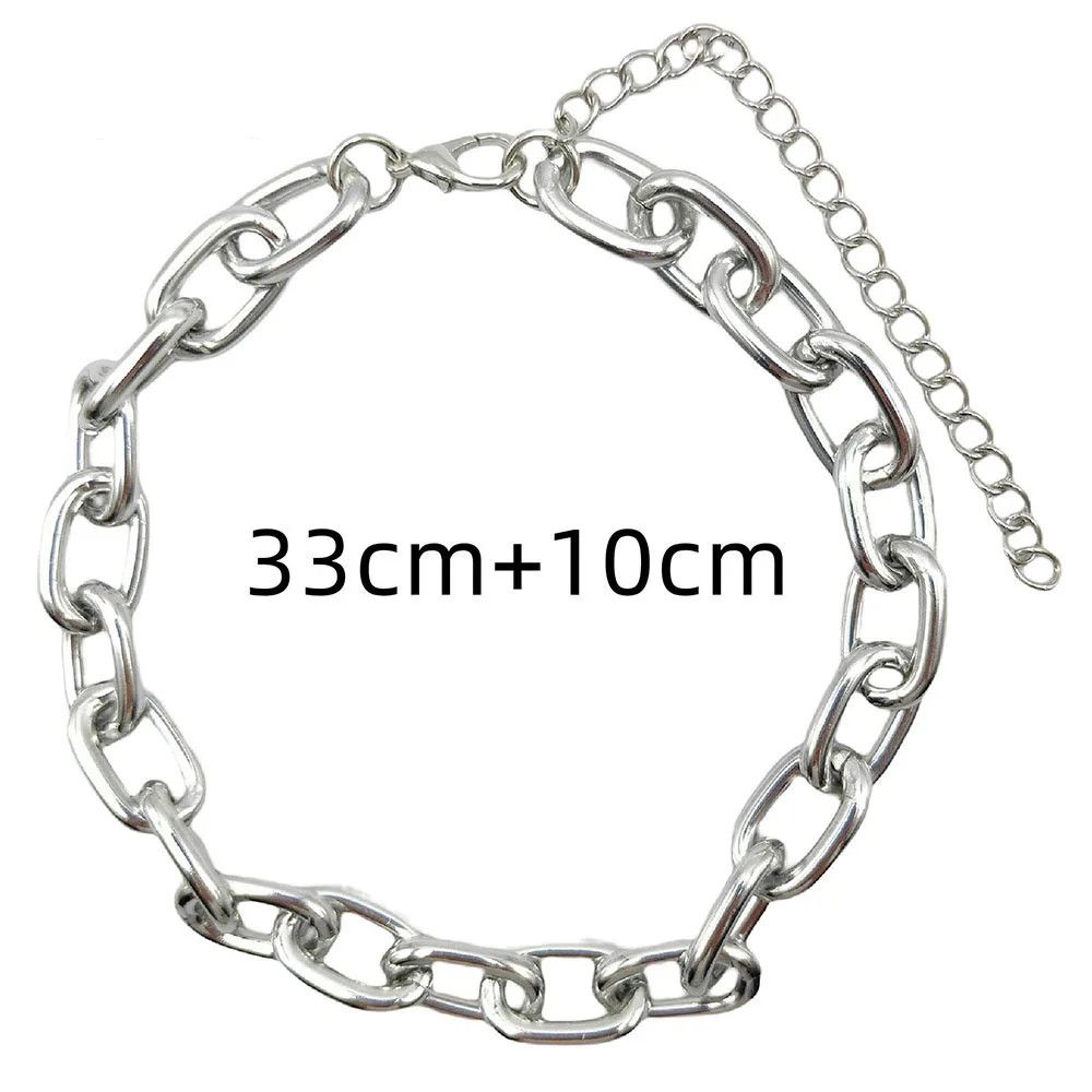 Other Heavy Metal Big Thick Chain Choker Collar Necklace Size ONE SIZE - 3 Thumbnail
