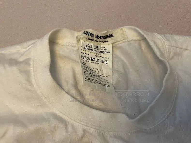 Junya Watanabe Junya Watanabe Comme Des Garcons Denim Patchwork Tee Size US S / EU 44-46 / 1 - 2 Thumbnail