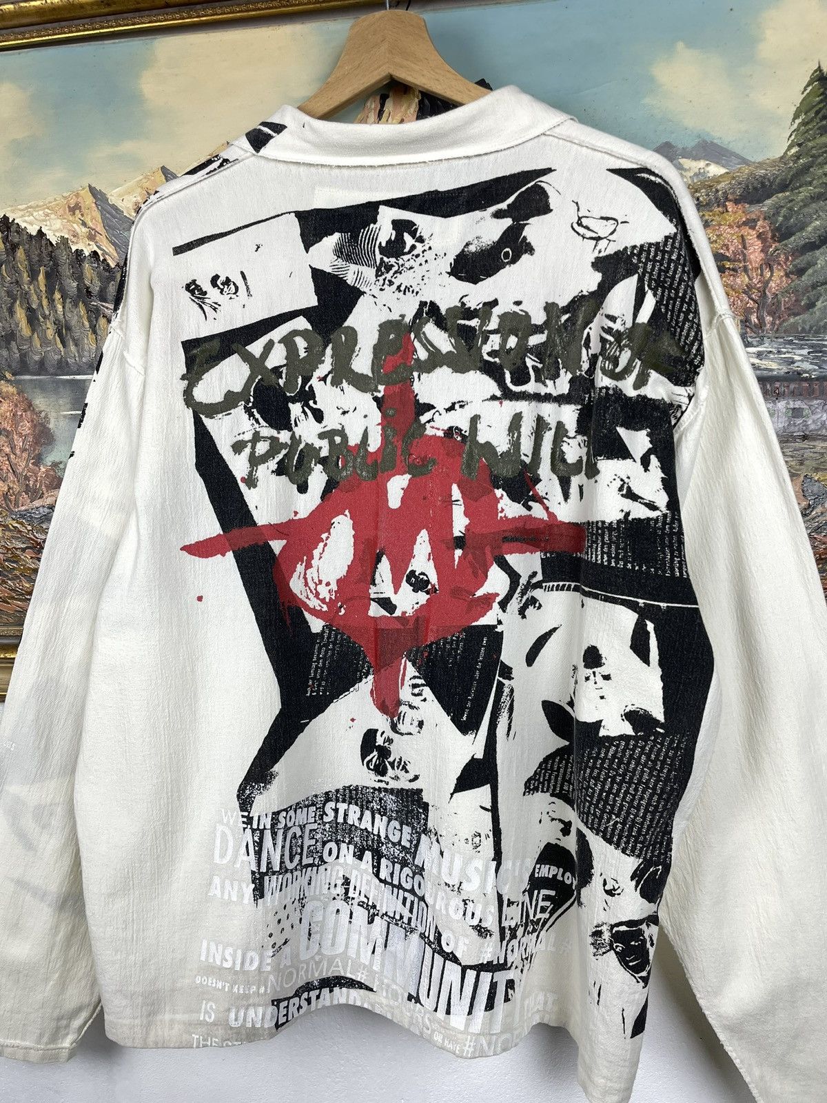 Affliction Affliction Avant Garde Y2k Vintage Shirt Cyber Opium Swag Size US XL / EU 56 / 4 - 10 Thumbnail