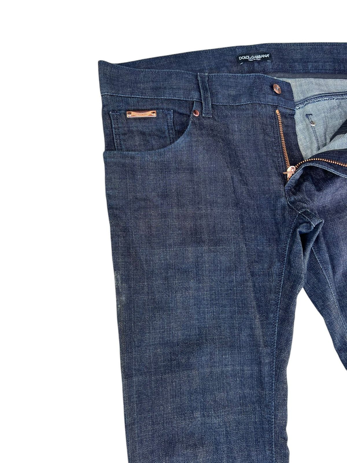 Dolce & Gabbana Vintage Dolce & Gabbana GOLD 14 Stretch Denim Jeans Size US 36 / EU 52 - 8 Thumbnail