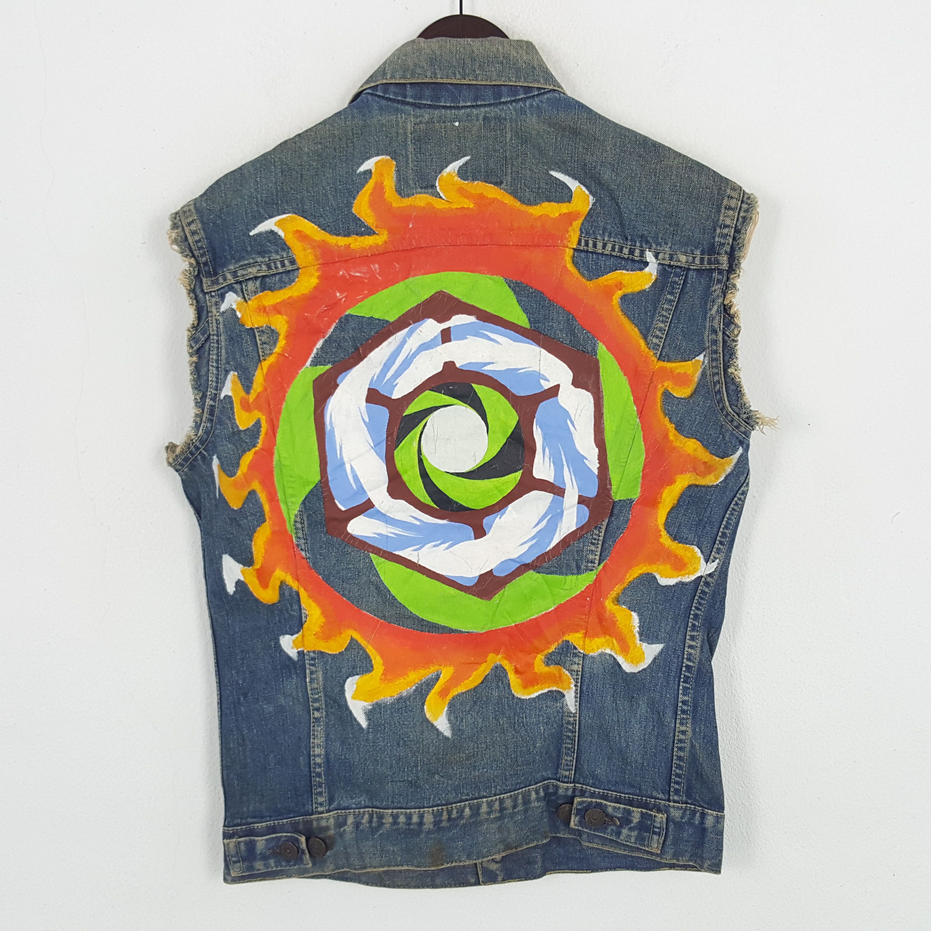 Levi's × Vintage Vintage Levi's Denim Sleeveless Jacket Size US S / EU 44-46 / 1 - 1 Thumbnail