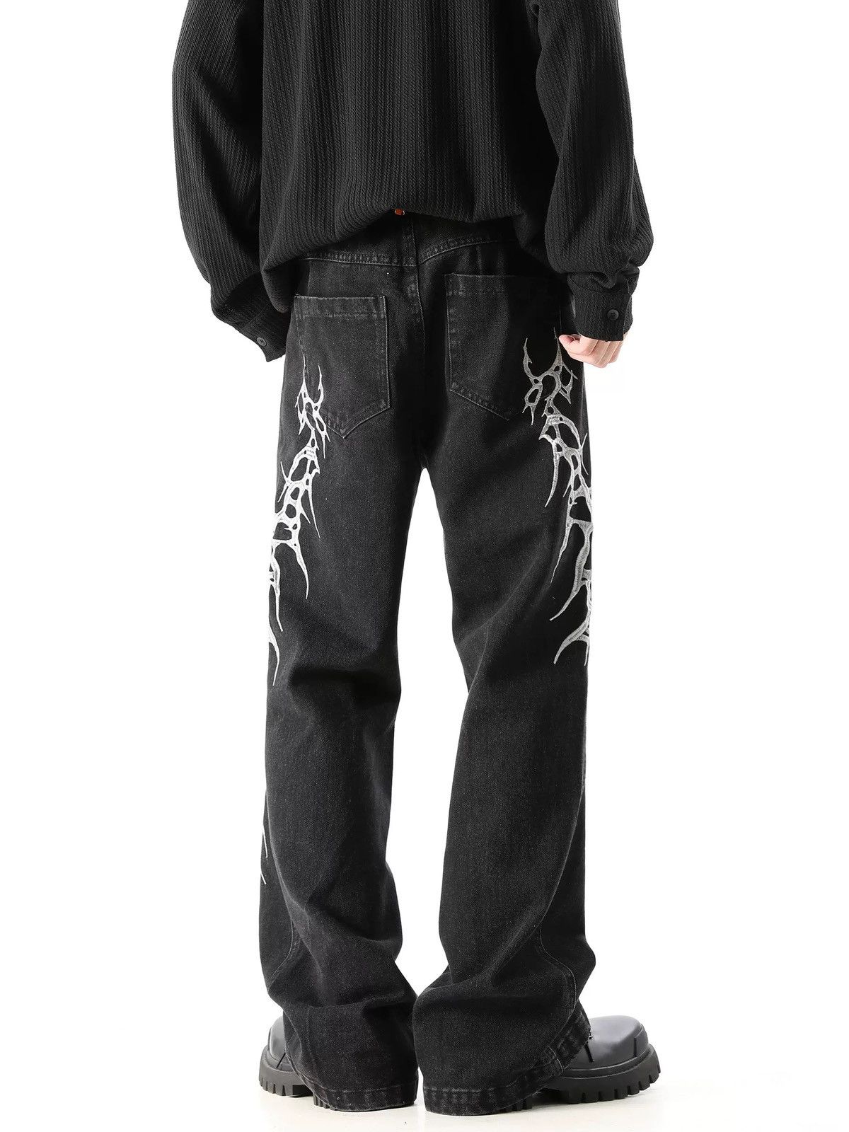 Japanese Brand × Vintage Retro punk pants Size US 31 - 5 Thumbnail