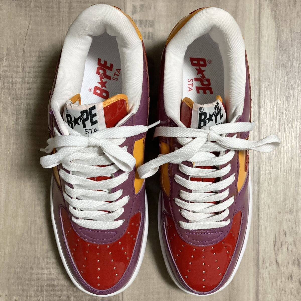 Bape × Nigo Glitter BAPESTA sneakers a bathing ape BAPE STA SHOES NIGO Size US 8 / EU 41 - 4 Thumbnail