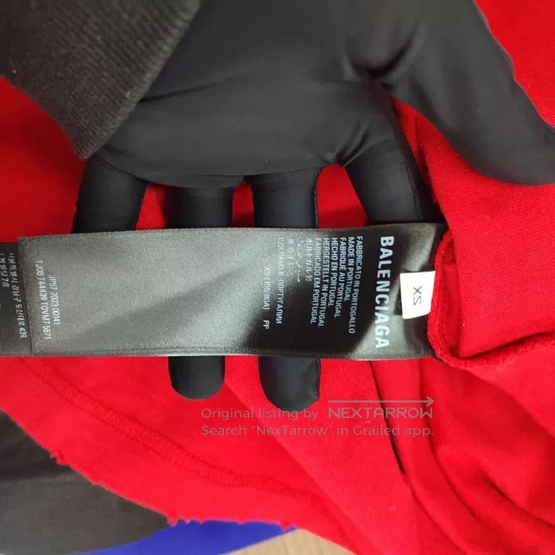 Balenciaga Balenciaga Long-sleeve red Size US XS / EU 42 / 0 - 4 Thumbnail