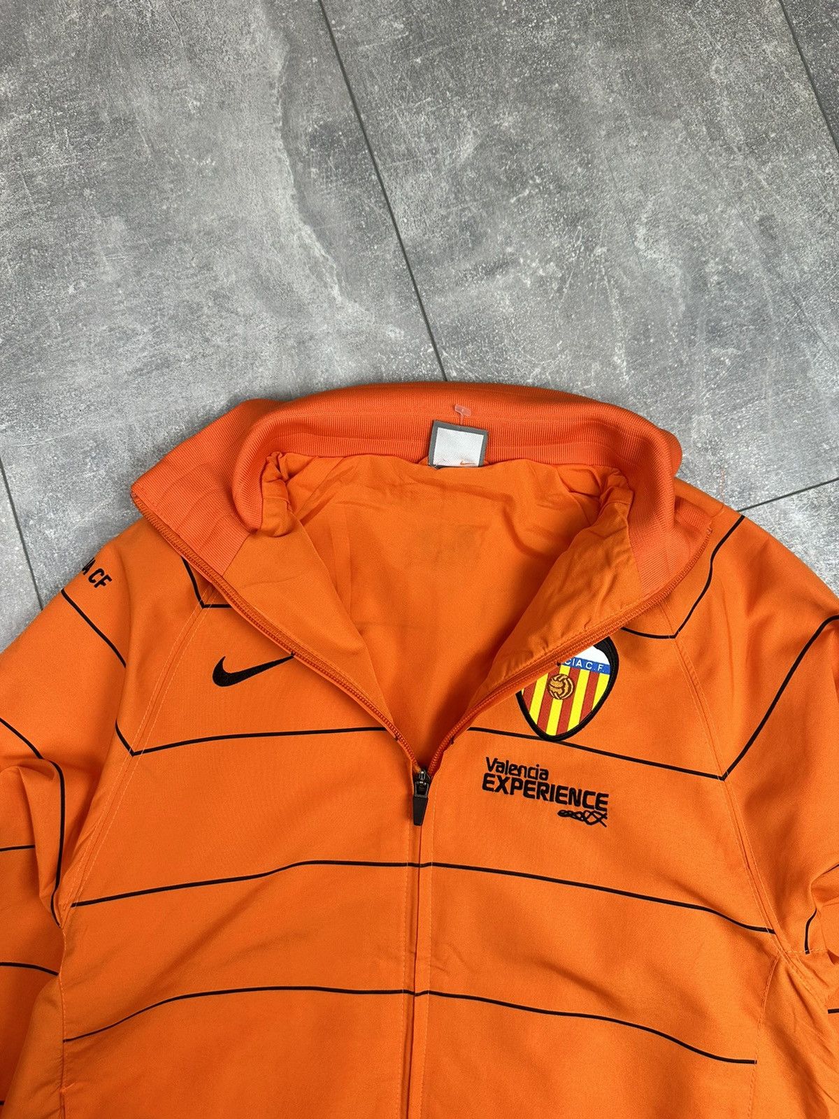 Nike Nike Valencia CF Orange Track-Top Football Soccer Jacket Size US S / EU 44-46 / 1 - 7 Thumbnail