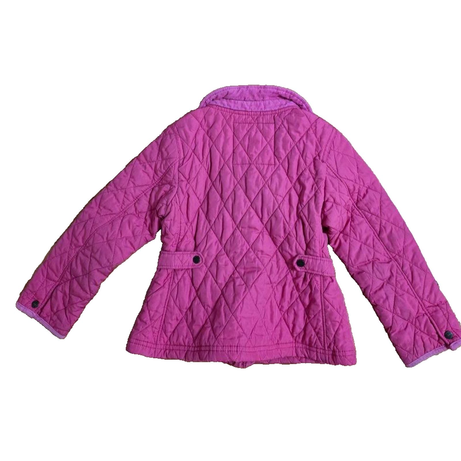 H&M H&M Girls Quilted Coat Pink 5-6 Years A001181 Size 28 - 2 Thumbnail