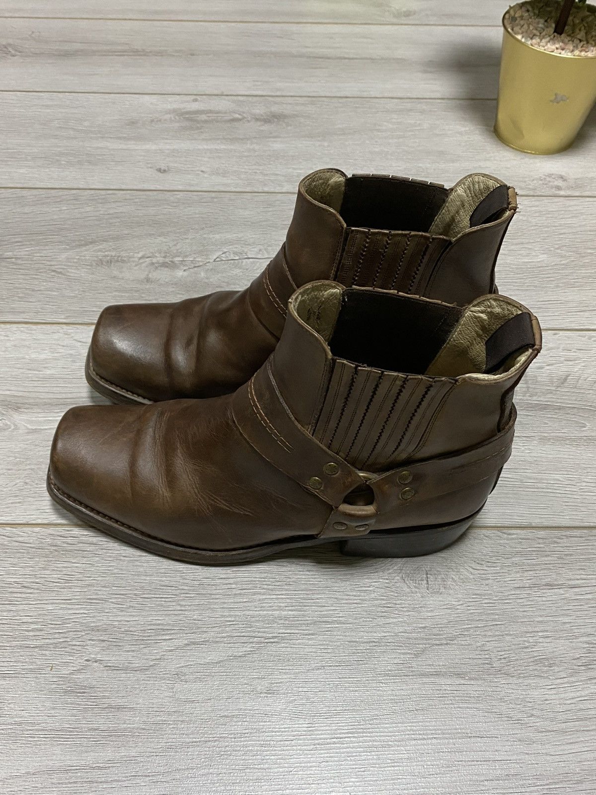 Sancho Boots Sancho boots high leather biker Size US 11 / EU 44 - 10 Thumbnail