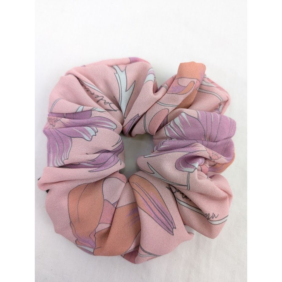 Balenciaga o1rshd1 Size: OS / Zip Scrunchie Silk & Brass in Multicolor Size ONE SIZE - 4 Thumbnail