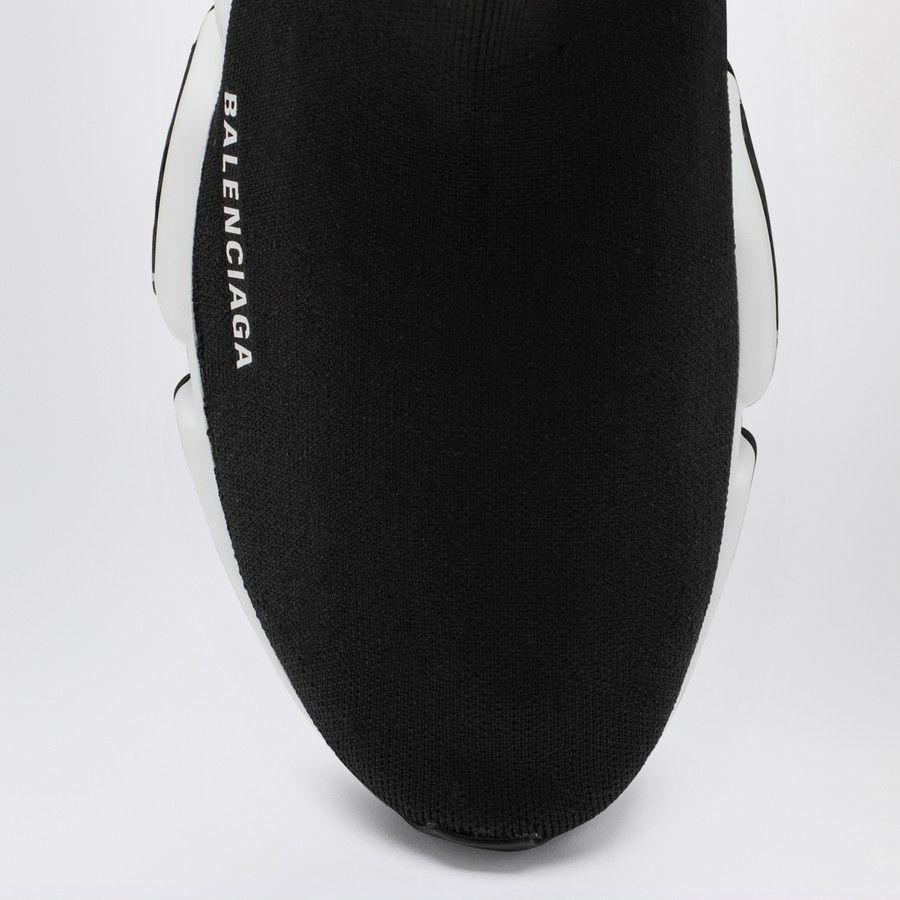 Balenciaga o1d2blof0226 Speed Sneakers in Black/White Size US 12 / EU 45 - 3 Thumbnail