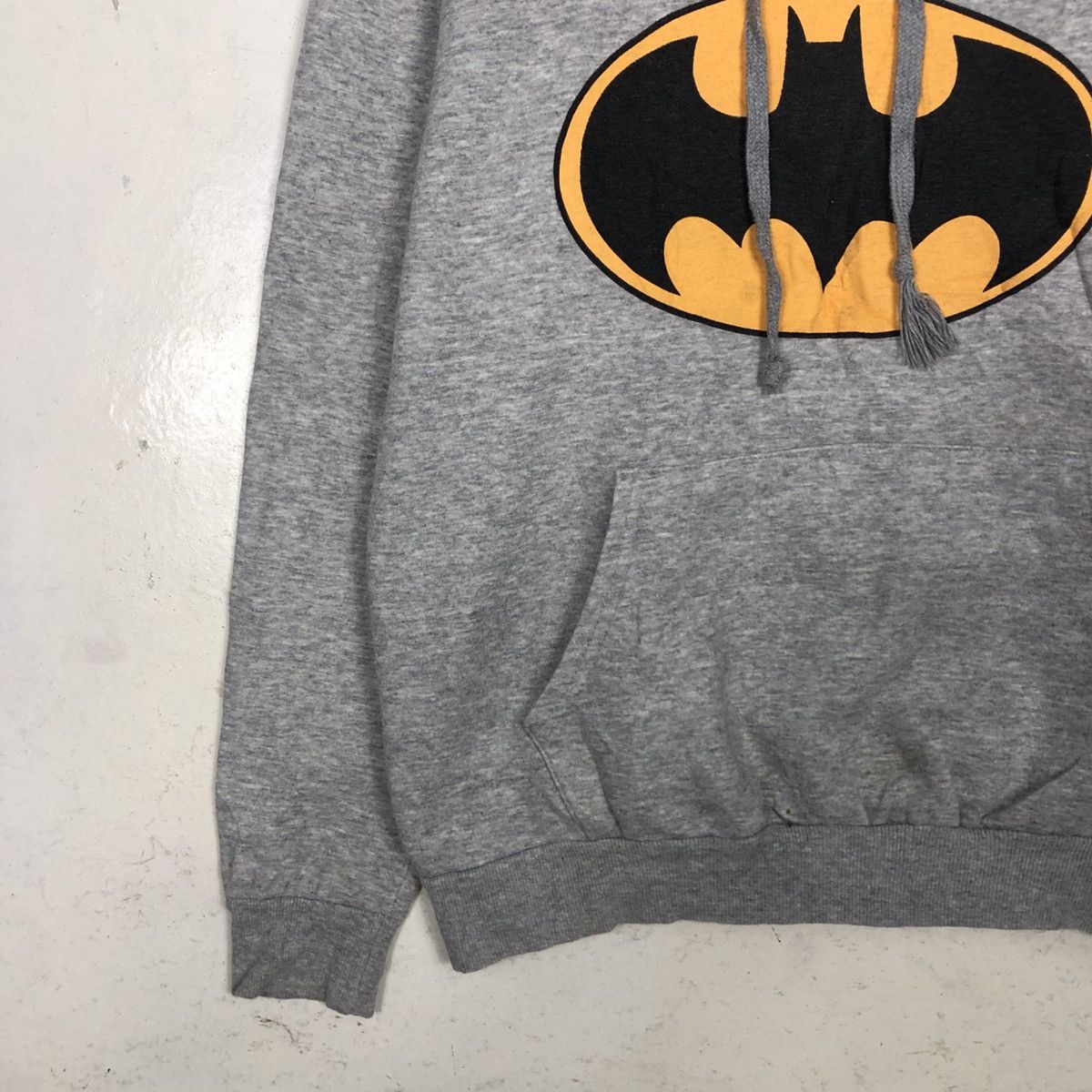 Japanese Brand 📌Vintage Hoodie Pull Over Batman Big Logo Size US M / EU 48-50 / 2 - 6 Thumbnail