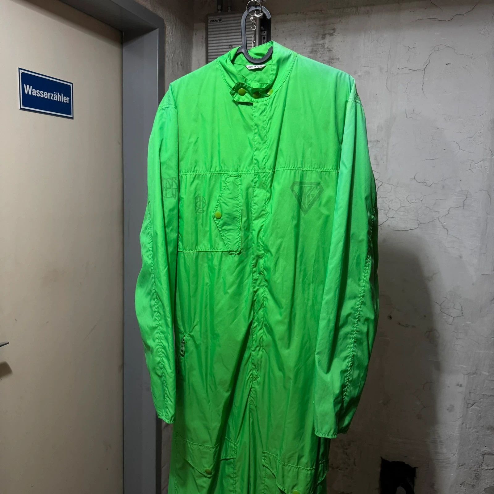 Jean Paul Gaultier S/S 1996 Jean Paul Gaultier „Safe Sex“ nylon jumpsuit Size US M / EU 48-50 / 2 - 2 Thumbnail