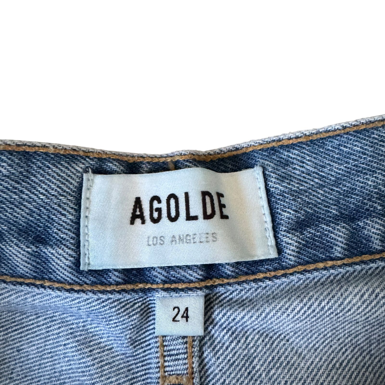 Agolde AGOLDE 90s Jeans Fallout Wash Distressed Size 24" / US 00 / IT 34 - 4 Thumbnail