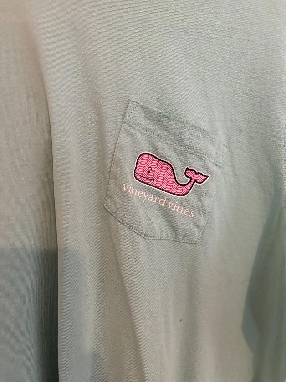 Vineyard Vines Vineyard Vines Mint Green Hoodie with Whale Logo Size L / US 10 / IT 46 - 8 Thumbnail