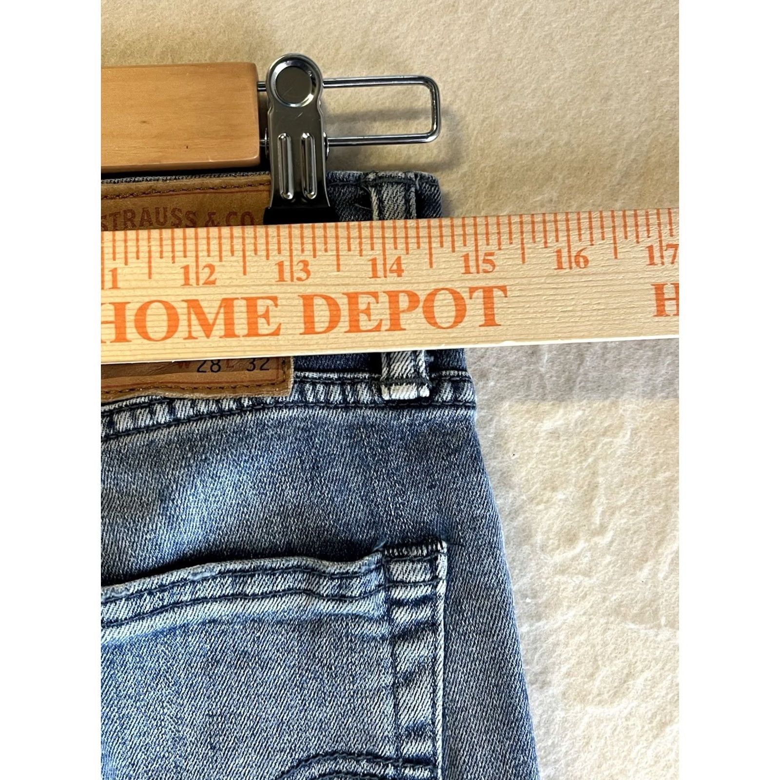 Levi's Levi's 511 Blue Denim Jeans Men's Size 28x32 Size US 28 / EU 44 - 3 Thumbnail