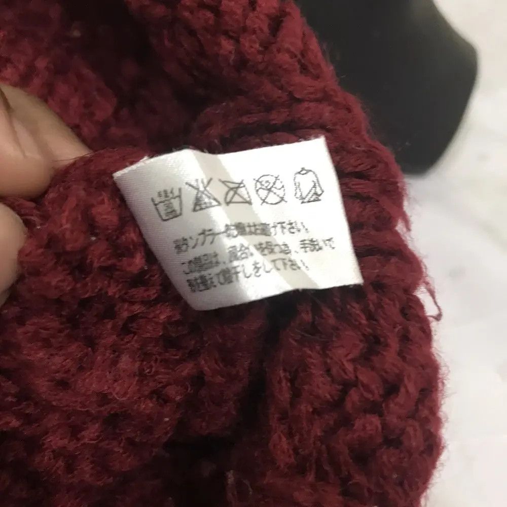 Harris Tweed × Vintage Harris Tweed x Closshi Knit Beanie Hat Size ONE SIZE - 7 Thumbnail