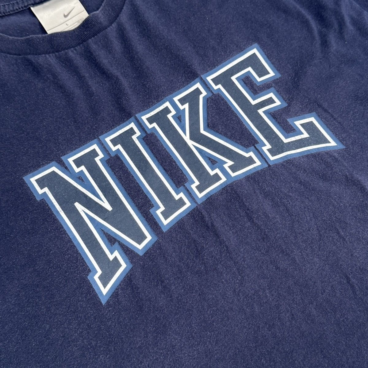 Nike × Vintage Vintage Nike Big Logo Y2K 90s Men T-Shirt Size L Size US L / EU 52-54 / 3 - 8 Thumbnail