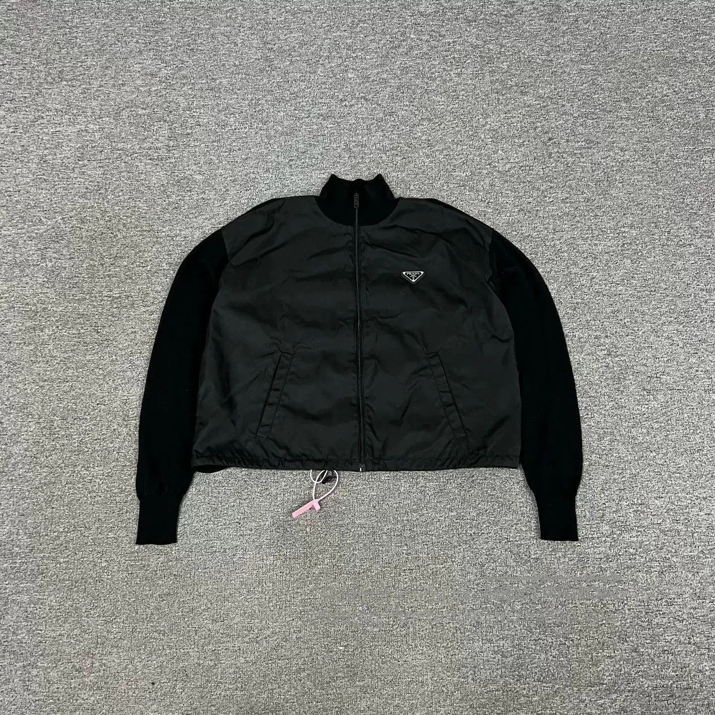 Prada PRADA Metal Triangle Knit Nylon Jacket. Size US M / EU 48-50 / 2 - 1 Thumbnail