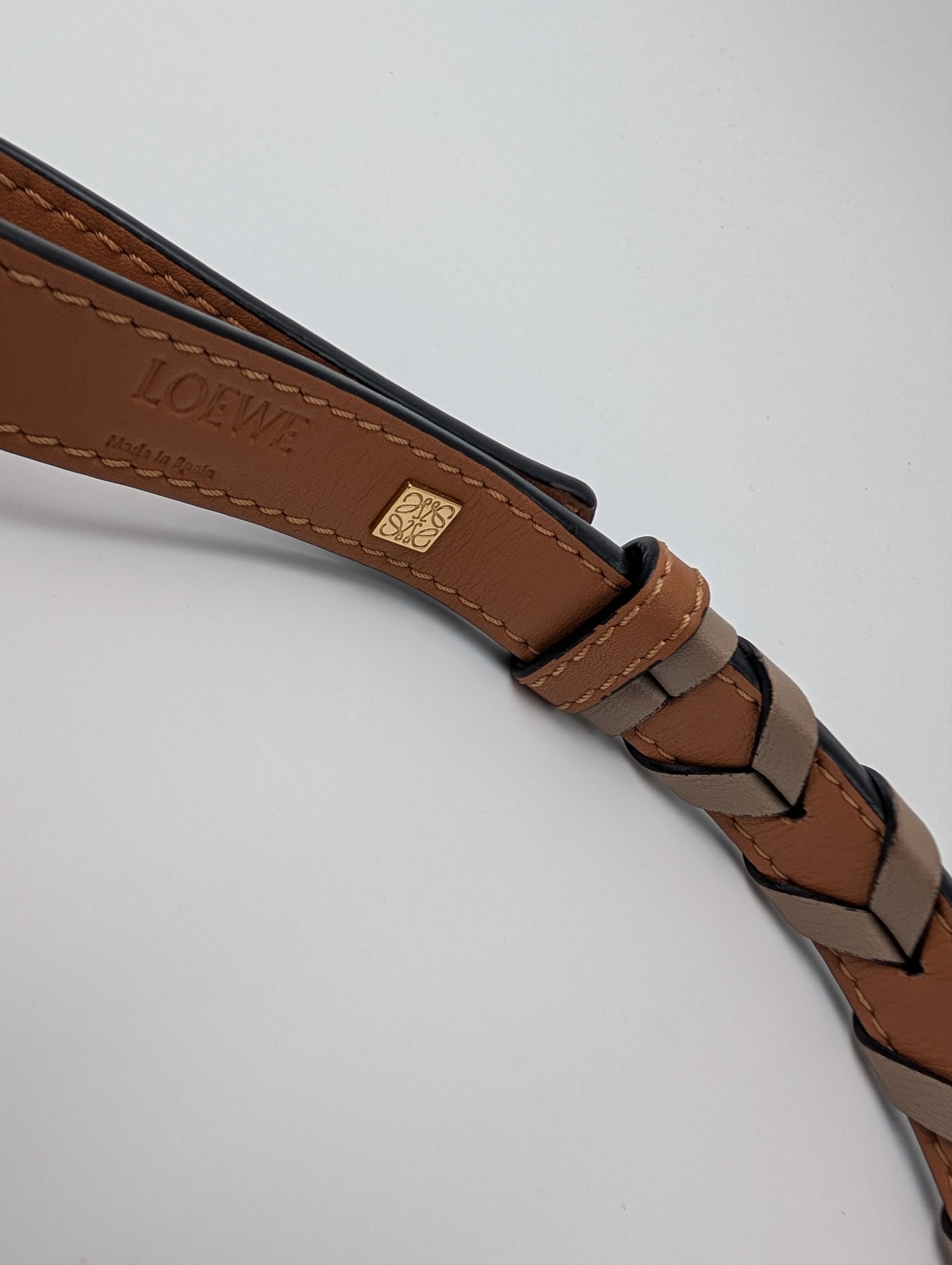 Loewe Loewe Brown Leather Strap Size ONE SIZE - 3 Thumbnail