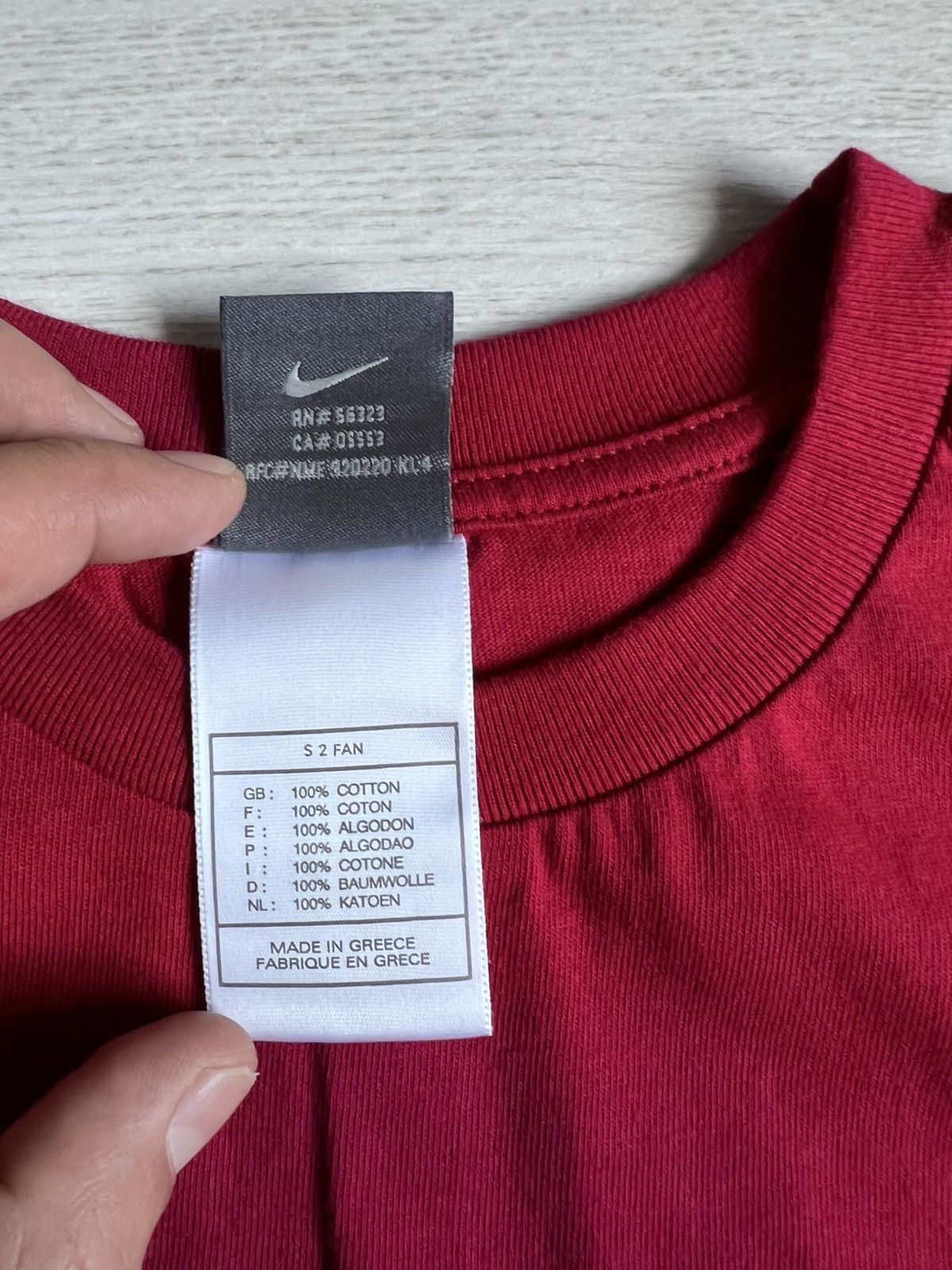 Nike Vintage Nike tshirt made in greece Size M / US 6-8 / IT 42-44 - 5 Thumbnail