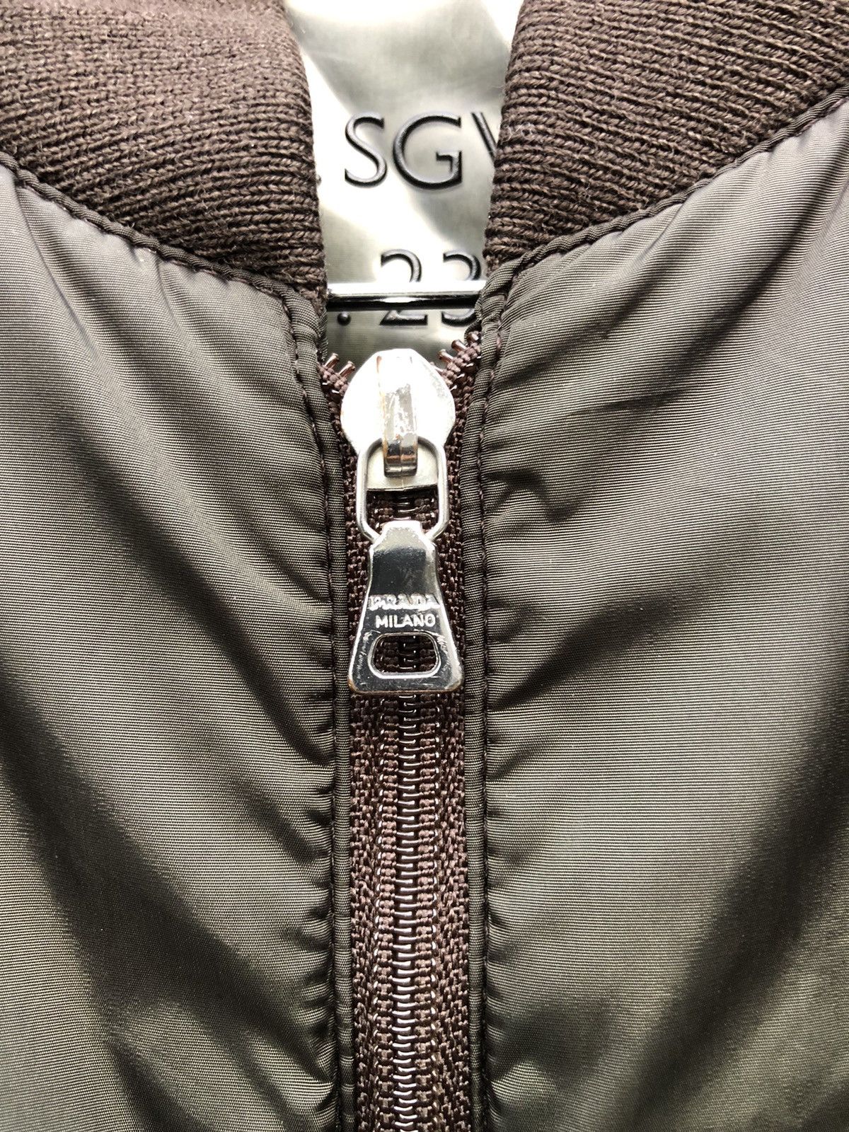 Prada Prada Bomber Nylon Jacket Rubber Tag Size US M / EU 48-50 / 2 - 6 Thumbnail