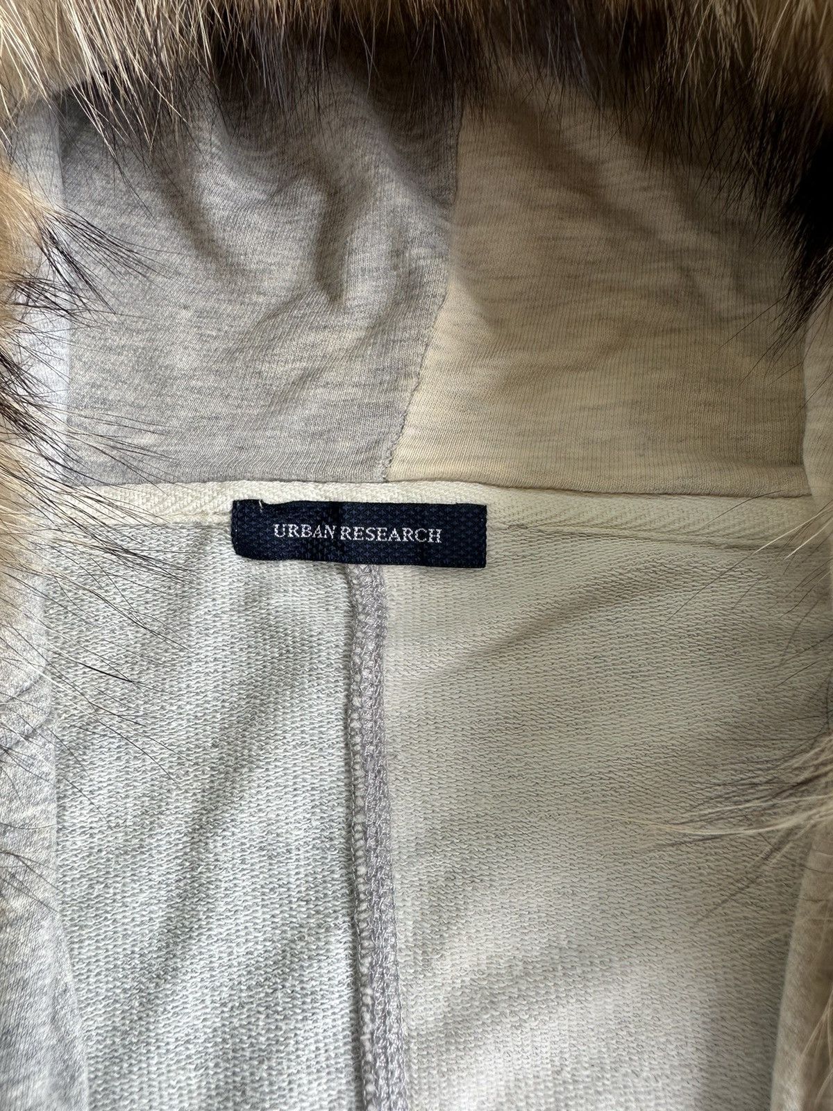 20471120 2000s URBAN RESEARCH FUR ZIP HOODIE KAPITAL STYLE Size US M / EU 48-50 / 2 - 7 Thumbnail