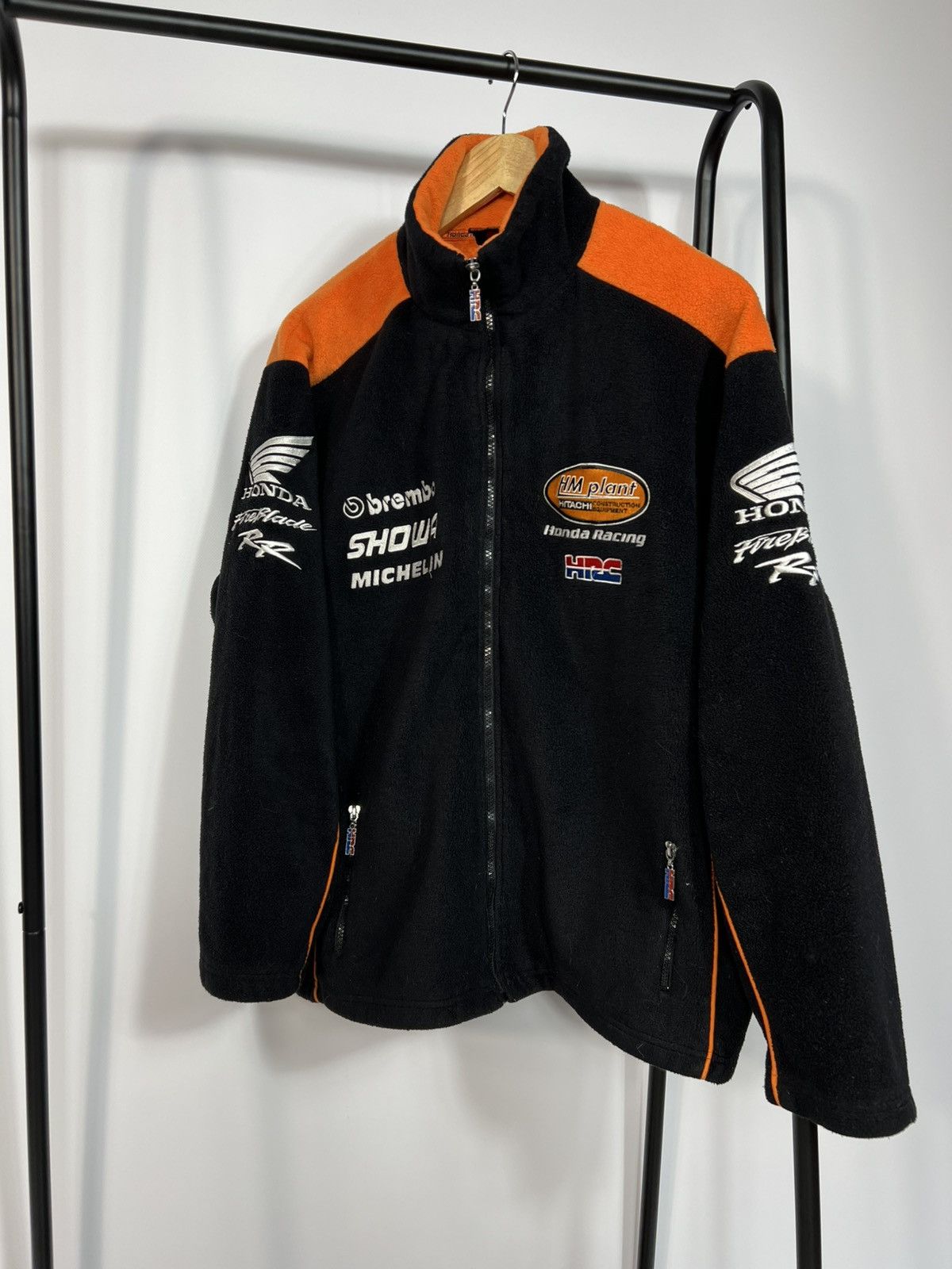 Honda Rare Honda Racing Fleece Jacket HM Plant Moto Style Nascar Size US M / EU 48-50 / 2 - 10 Thumbnail