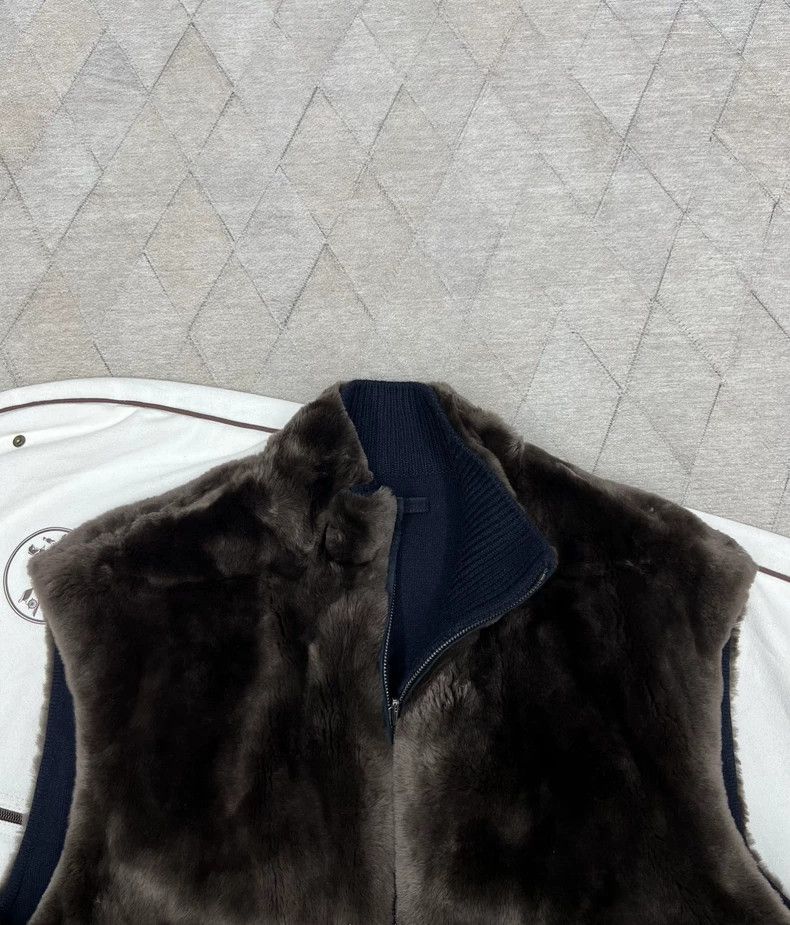 Loro Piana LORO PIANA Goat fur coat Size US M / EU 48-50 / 2 - 3 Thumbnail