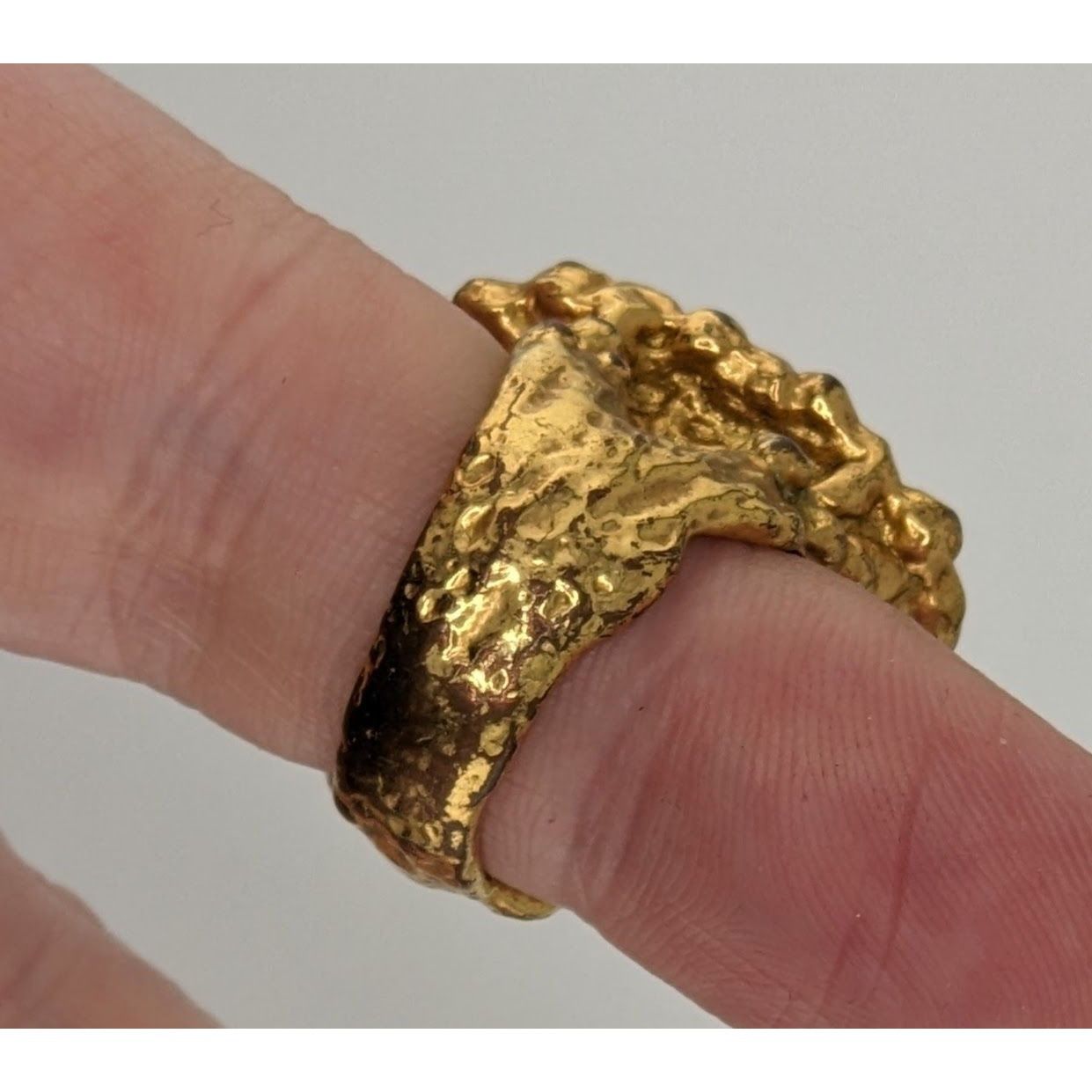 Other Vintage Erica Anenberg Yellow Enamel Statement Ring Size 6 W Size ONE SIZE - 10 Thumbnail