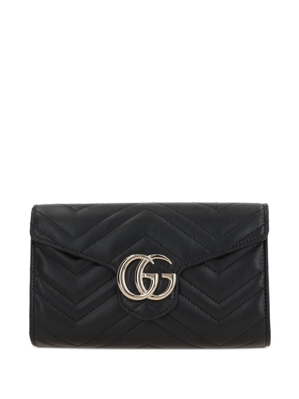 Gucci GG MARMONT LEATHER WALLET ON CHAIN Size ONE SIZE - 1 Thumbnail