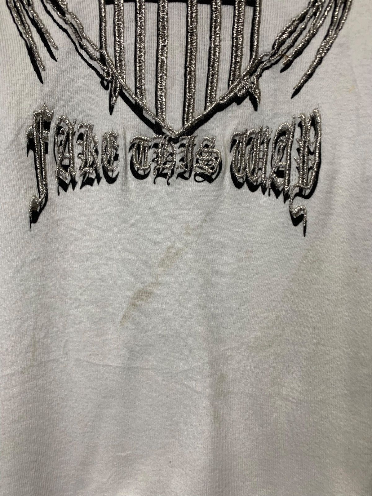 Tornado Mart REGASALINAS FUCK THE ROW WORLD POEM EMBROIDERY PUNK POLOS Size US S / EU 44-46 / 1 - 6 Thumbnail