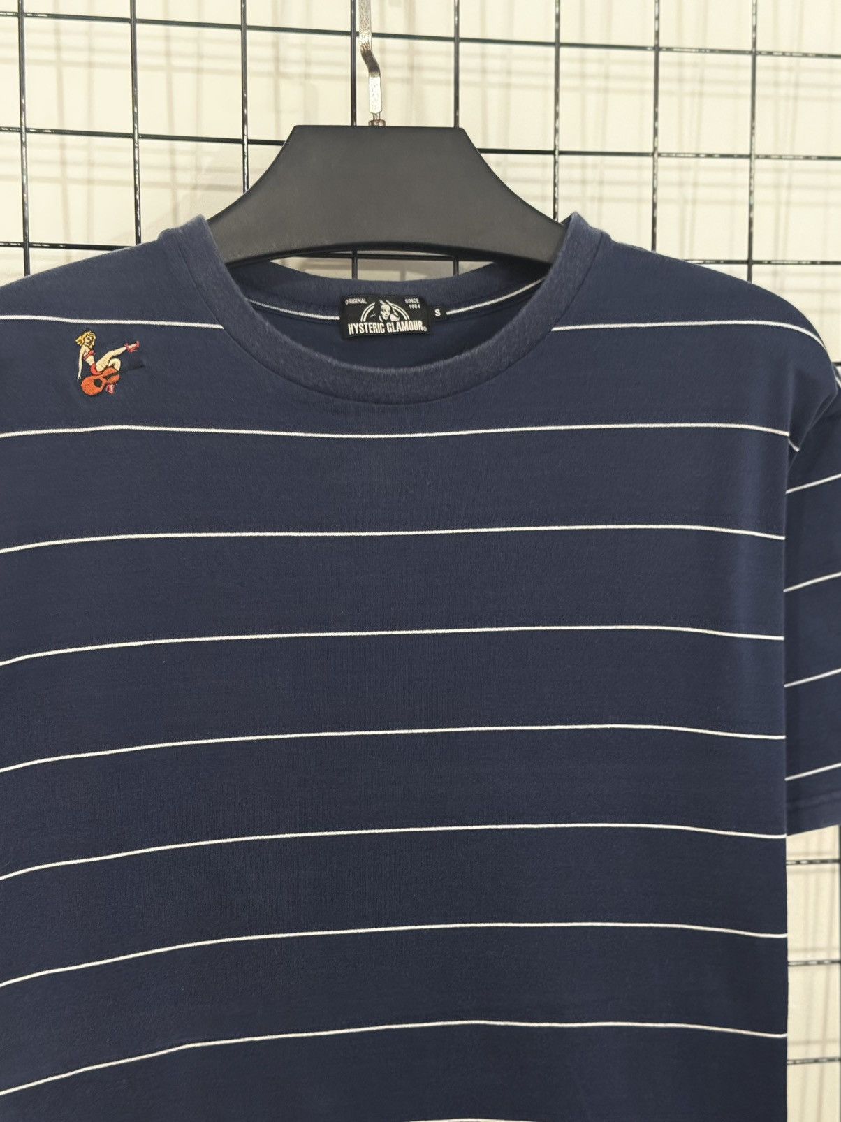 Hysteric Glamour navy blue t-shirt from the Japanese brand Hysteric Glamour Size US S / EU 44-46 / 1 - 2 Thumbnail
