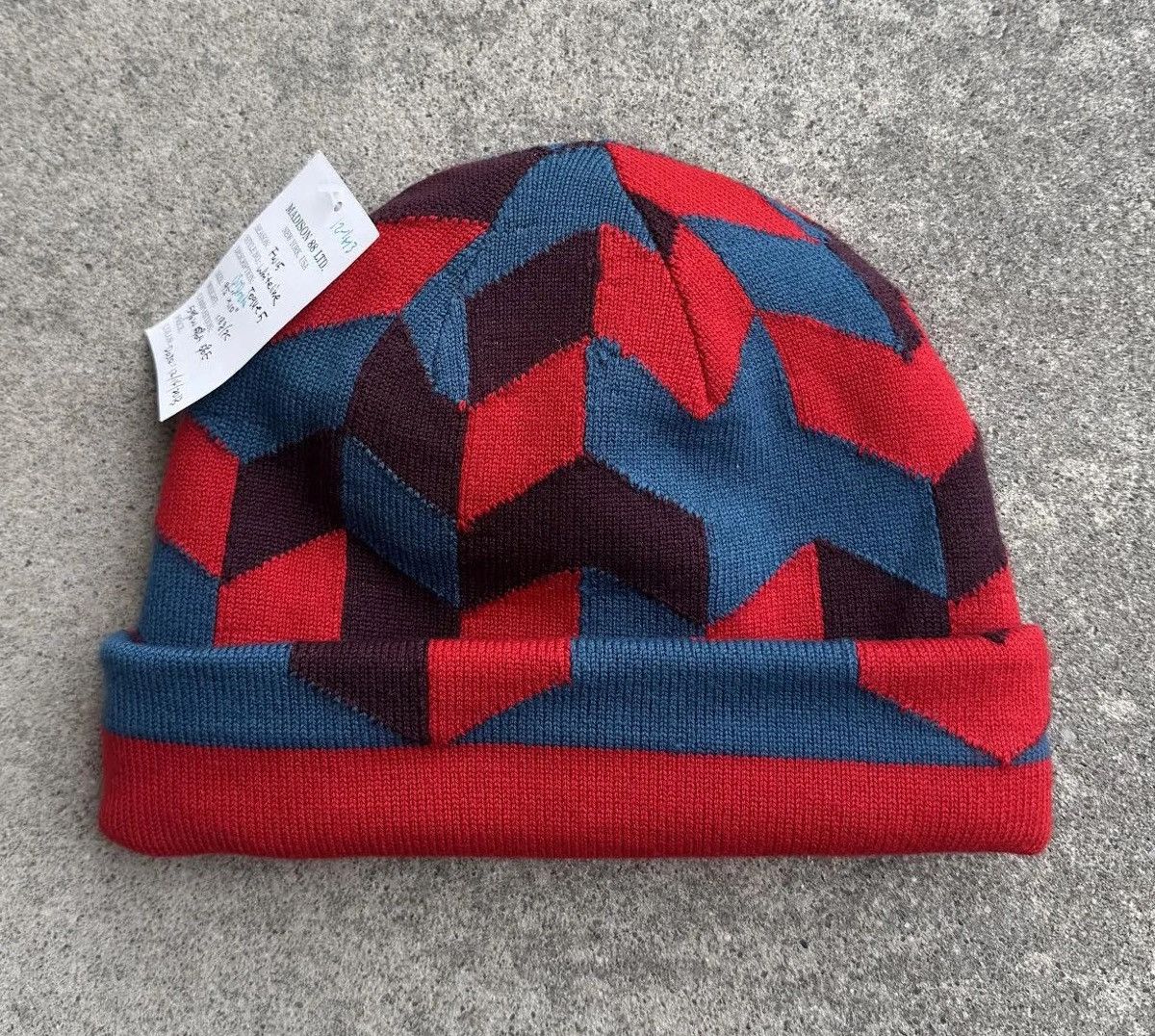 Arc'teryx Arc'teryx Geo Spell Out Teal Red Reversible Toque NWT Size ONE SIZE - 5 Thumbnail